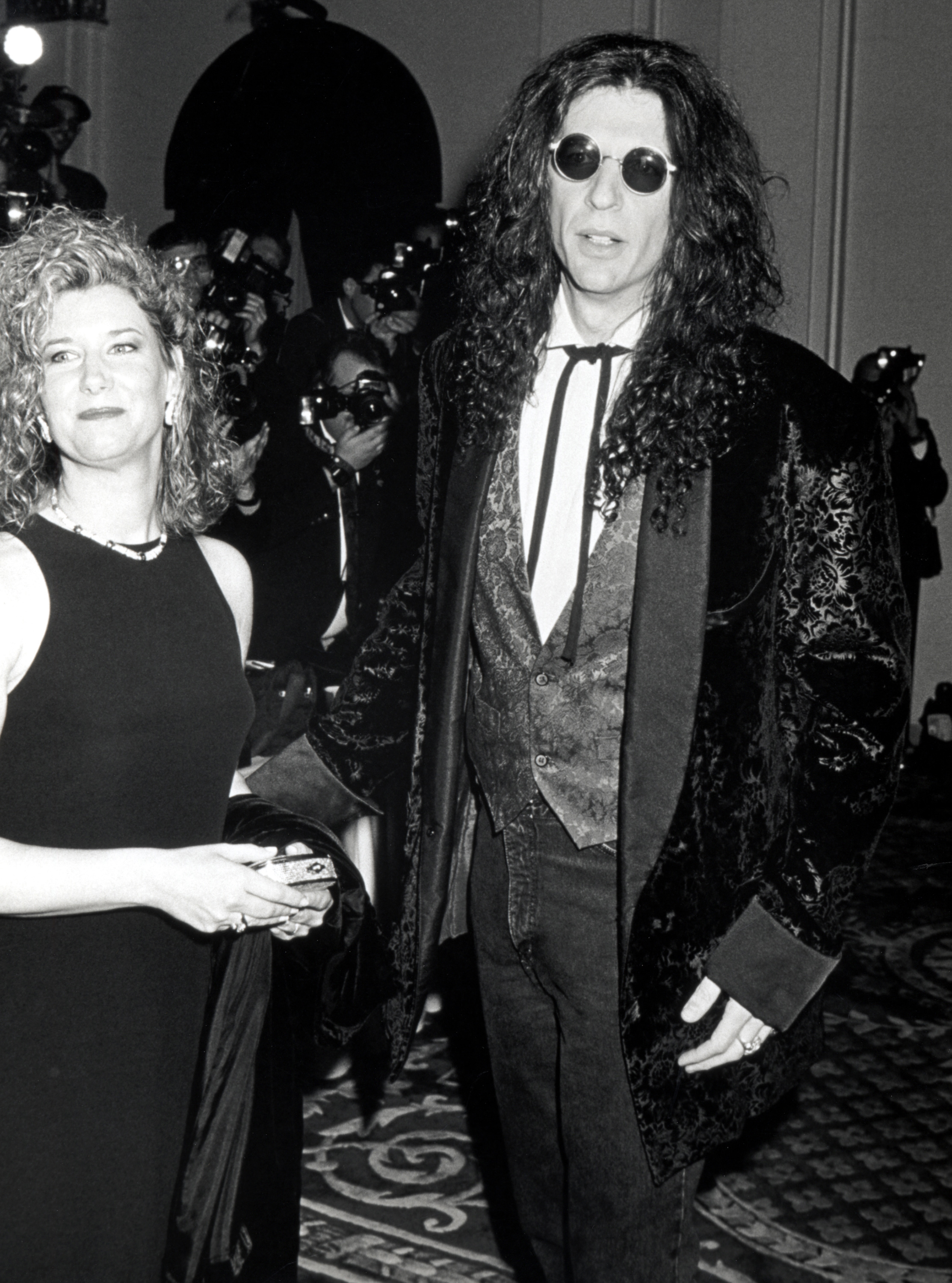 Alison and Howard Stern at Donald Trump and Marla Maples wedding on December 20, 1993 | Source: Getty Images