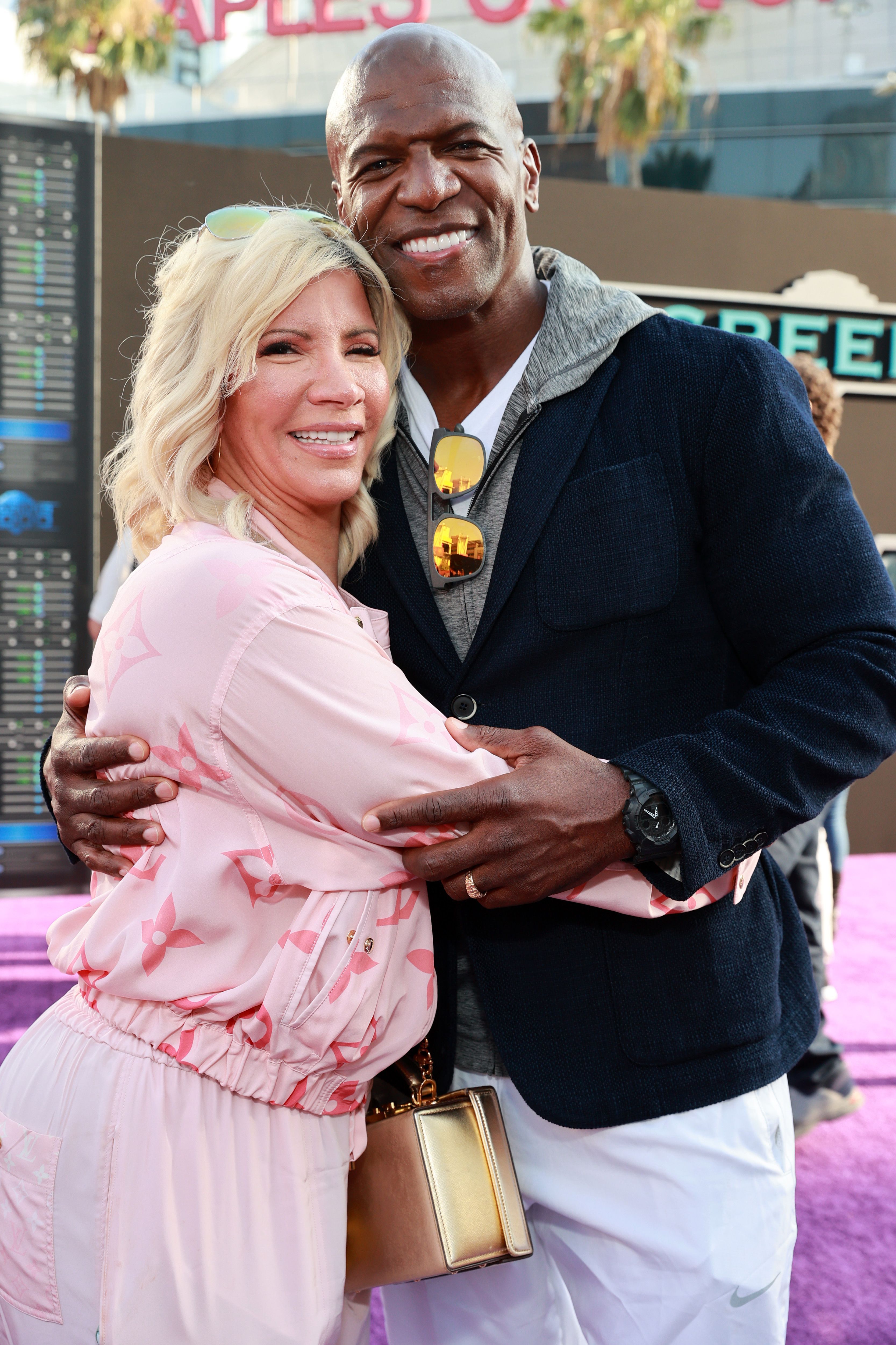 Rebecca King-Crews and Terry Crews attend the premiere of Warner Bros "Space Jam: A New Legacy" at Regal LA Live on July 12, 2021, in Los Angeles, California. | Source: Getty Images