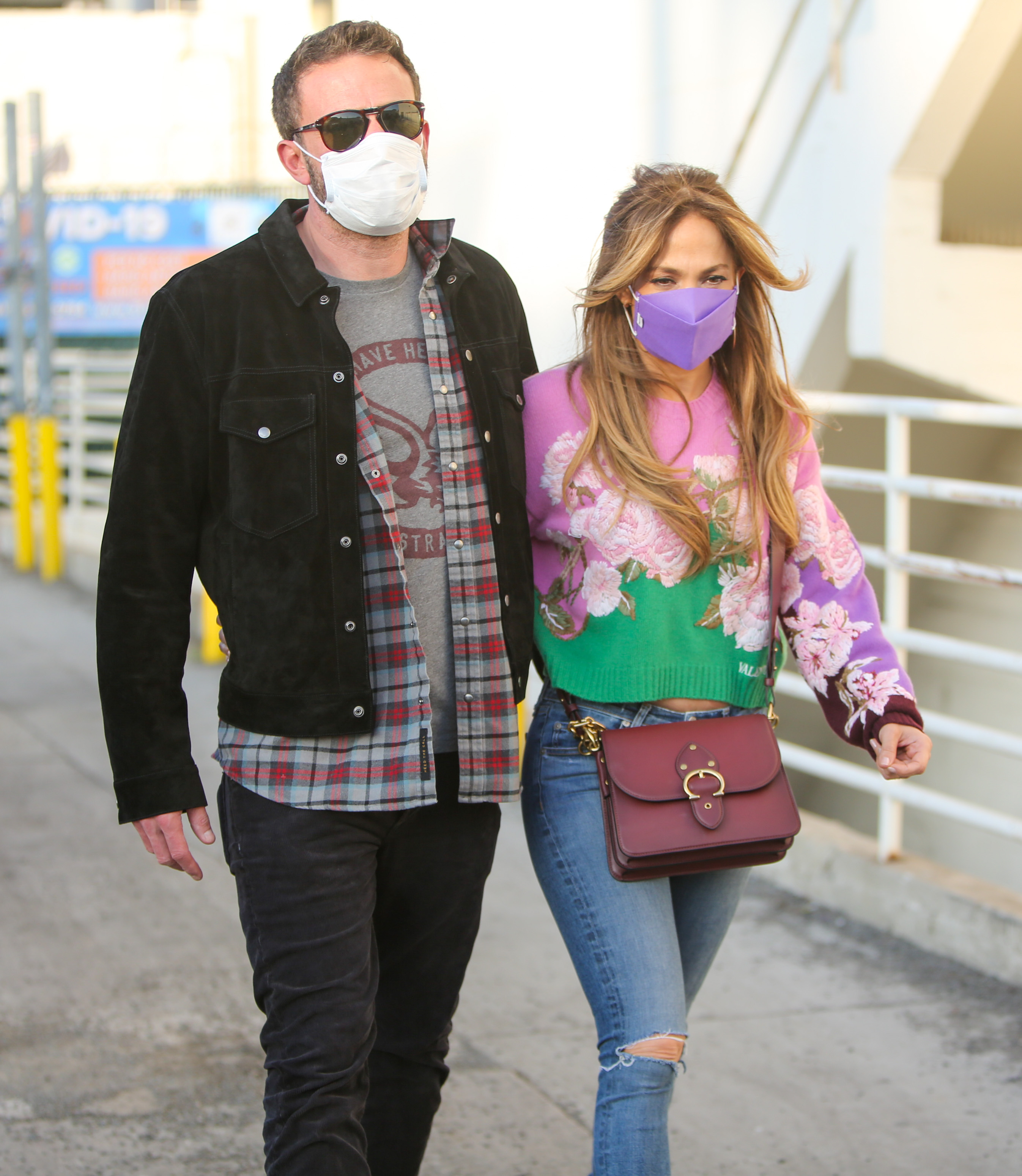 Ben Affleck and Jennifer Lopez are seen on December 4, 2021 | Source: Getty Images