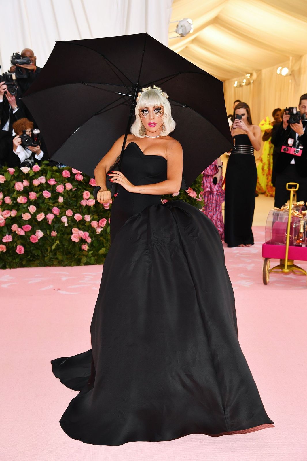  Lady Gaga at The 2019 Met Gala Celebrating Camp: Notes on Fashion at Metropolitan Museum of Art on May 06, 2019 | Getty Images