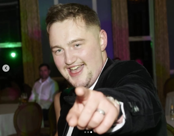 Finnian Garbutt smiles and points towards the camera in a candid moment captured in a post dated 17 April 2026. | Source: Instagram/finnstagram20