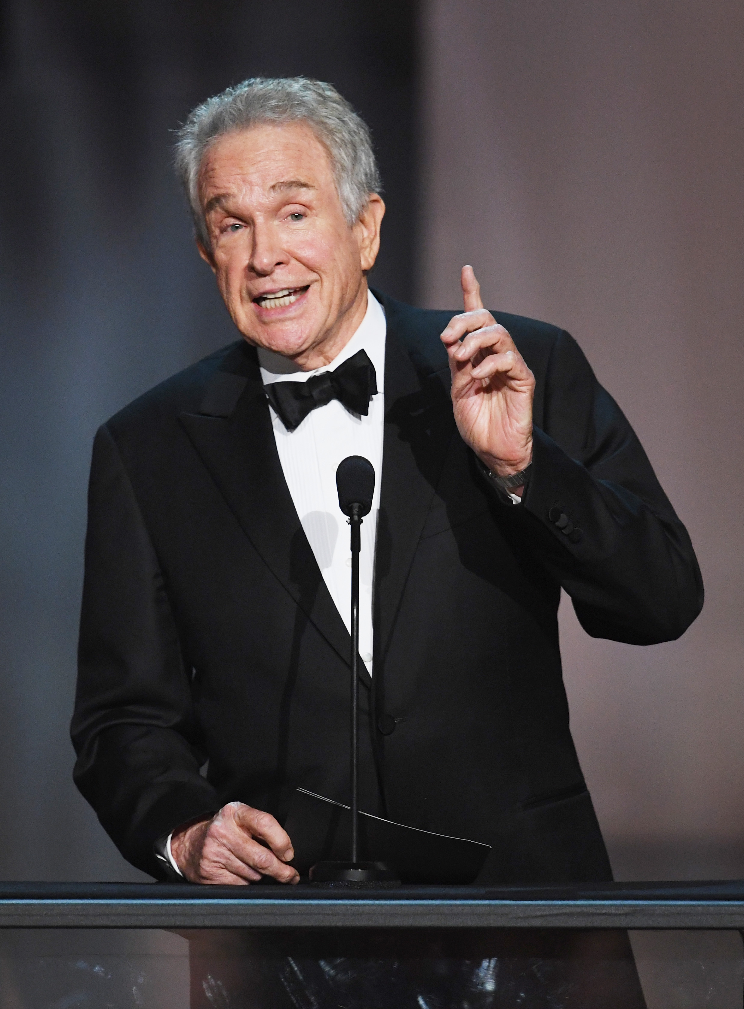 Warren Beatty onstage during the 90th Annual Academy Awards at the Dolby Theatre at Hollywood & Highland Center on March 4, 2018 in Hollywood, California | Photo: Getty Images