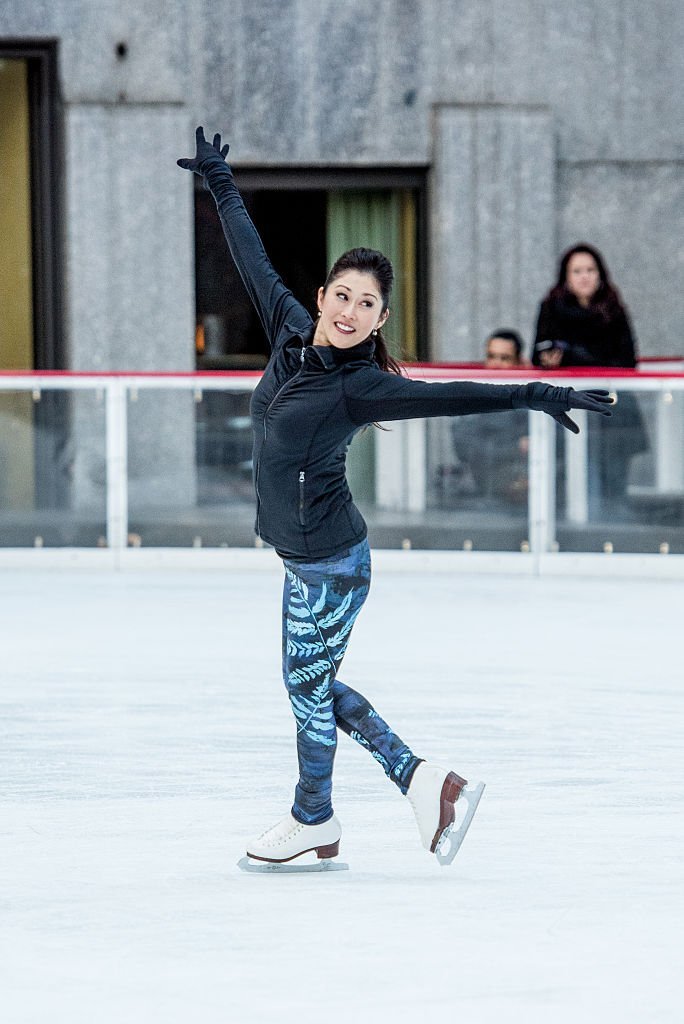 World Champion Figure Skater Kristi Yamaguchi Skates At Rockefeller Center at The Rink at Rockefeller Center | Getty Images
