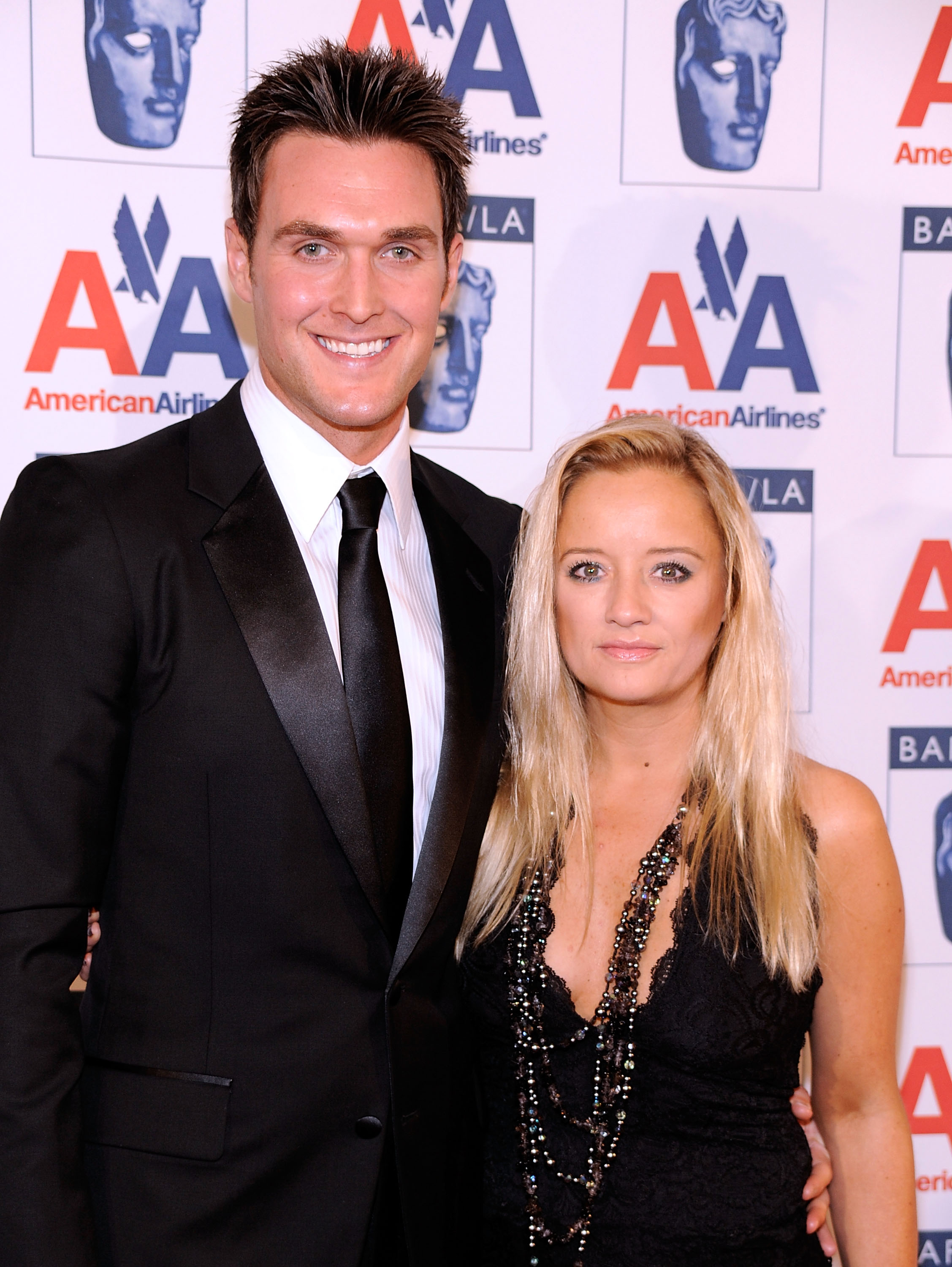 Owain Yeoman and Lucy Davis at the 8th Annual British Academy Of Film And Television Arts Britannia Awards on November 5, 2009, in Los Angeles | Source: Getty Images