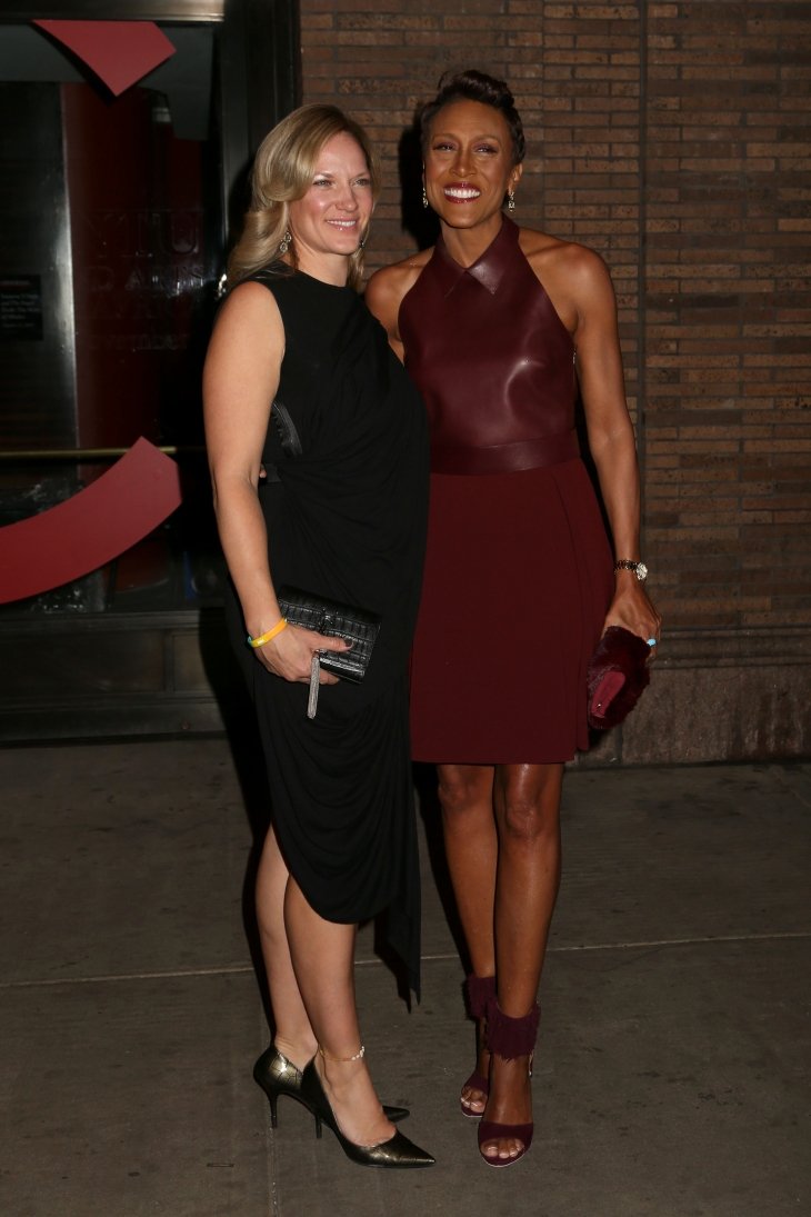 Amber Laign and Robin Roberts attend the Glamour Woman of the Year Awards in New York/ Source: Shutterstock