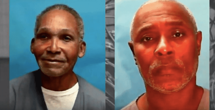 A screenshot of photos of wrongly convicted Clifford Williams and his nephew Nathan Myers. | Source: Youtube/News4JAX  
