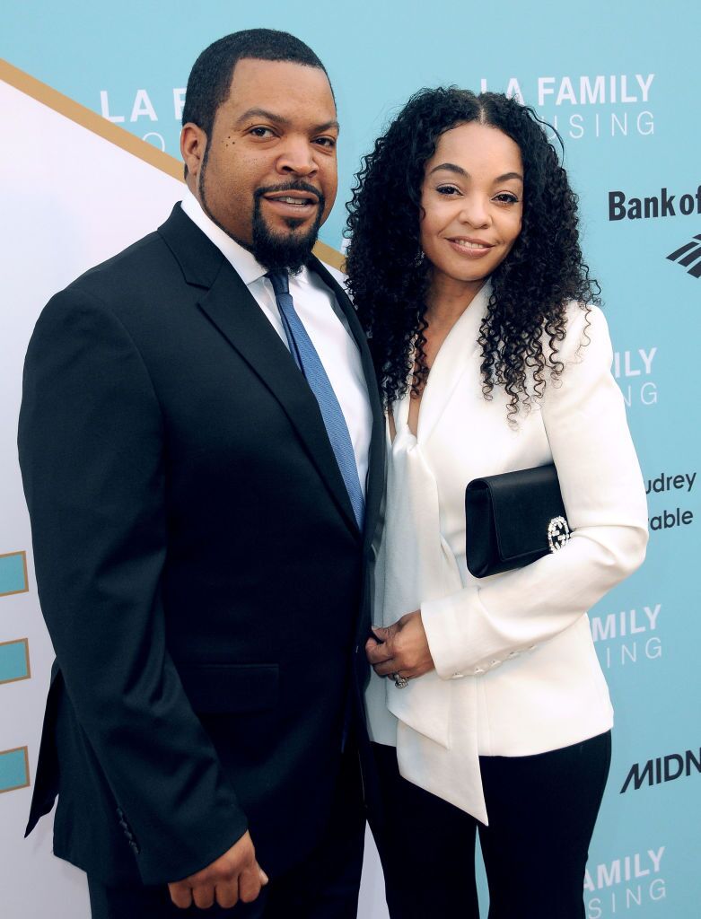  Ice Cube and wife Kimberly Woodruff at the LA Family Housing 2017 awards in Hollywood | Source: Getty Images