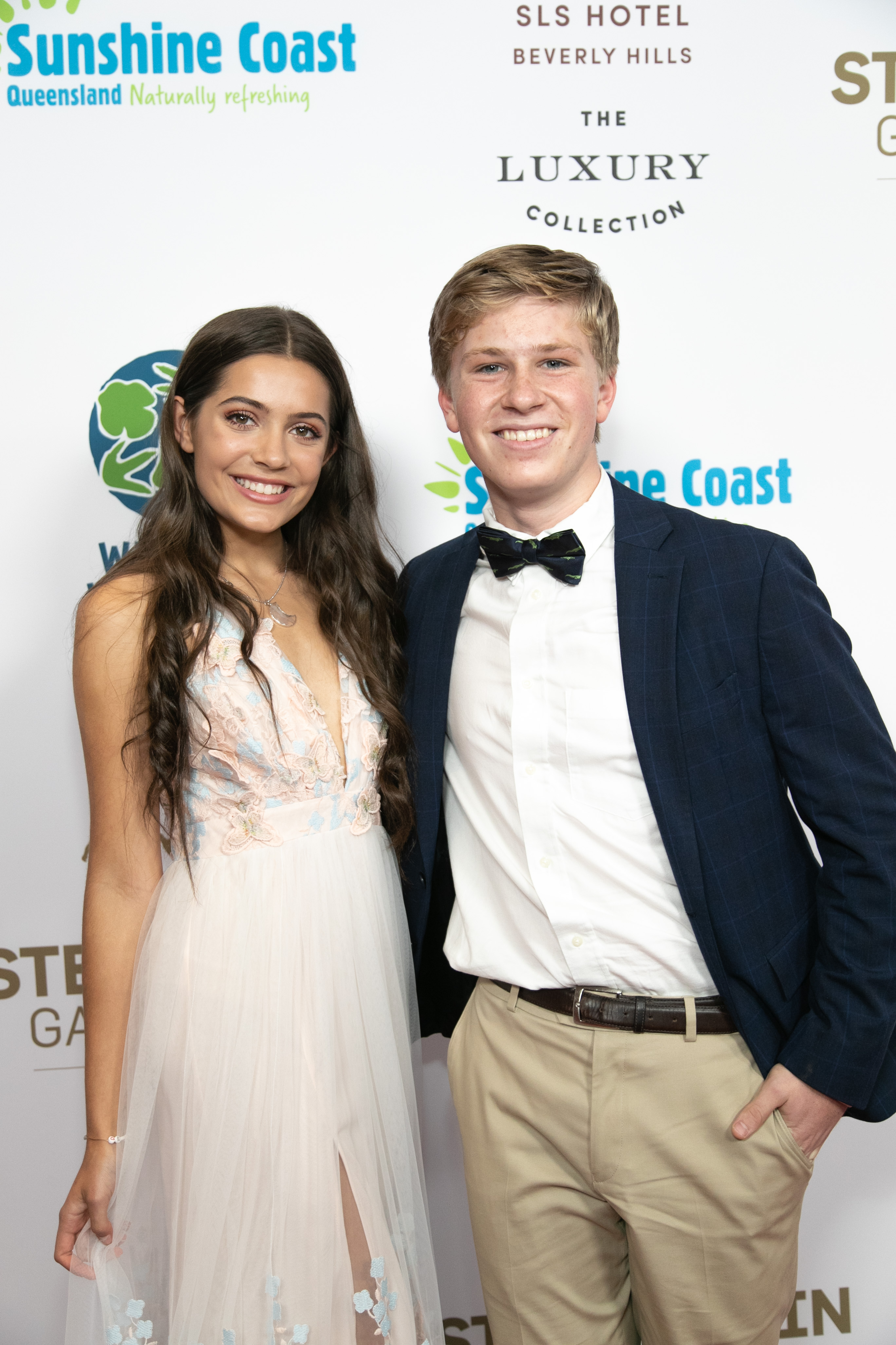 Emmy Perry and Robert Irwin at the Steve Irwin Gala Dinner in Beverly Hills, California on May 4, 2019. | Source: Getty Images