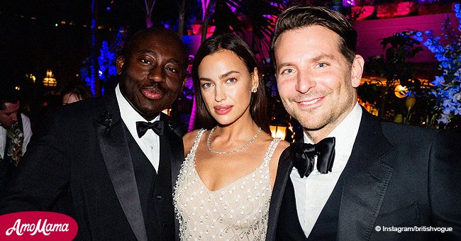 Bradley Cooper and Ex-Girlfriend Irina Shayk Pose for a ...