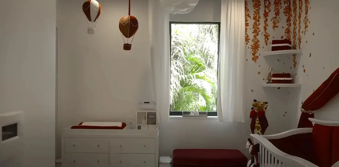 A picture of Serena Williams' baby nursery | Source: YouTube@serenawilliams
