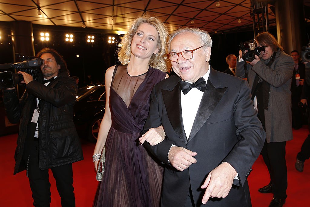 Hubert Burda und Maria Furtwängler nehmen an den 'BAMBI Awards 2012' in der Stadthalle Düsseldorf teil (Foto von Franziska Krug) I Quelle: Getty Images