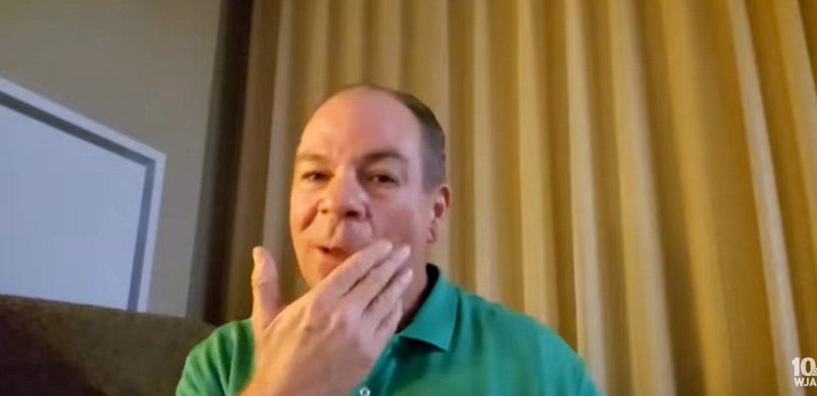 Michael Black talks about the expression on the man's face before he shot himself. | Source: YouTube/NBC10WJAR