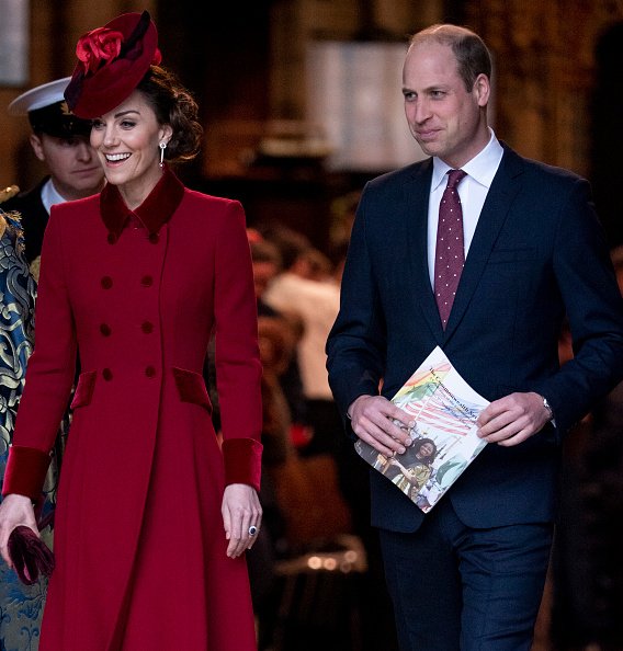 Prince William and Kate Middleton at the Commonwealth Day Service 2020 at Westminster Abbey on March 9, 2020 in London, England. | Photo: Getty Images