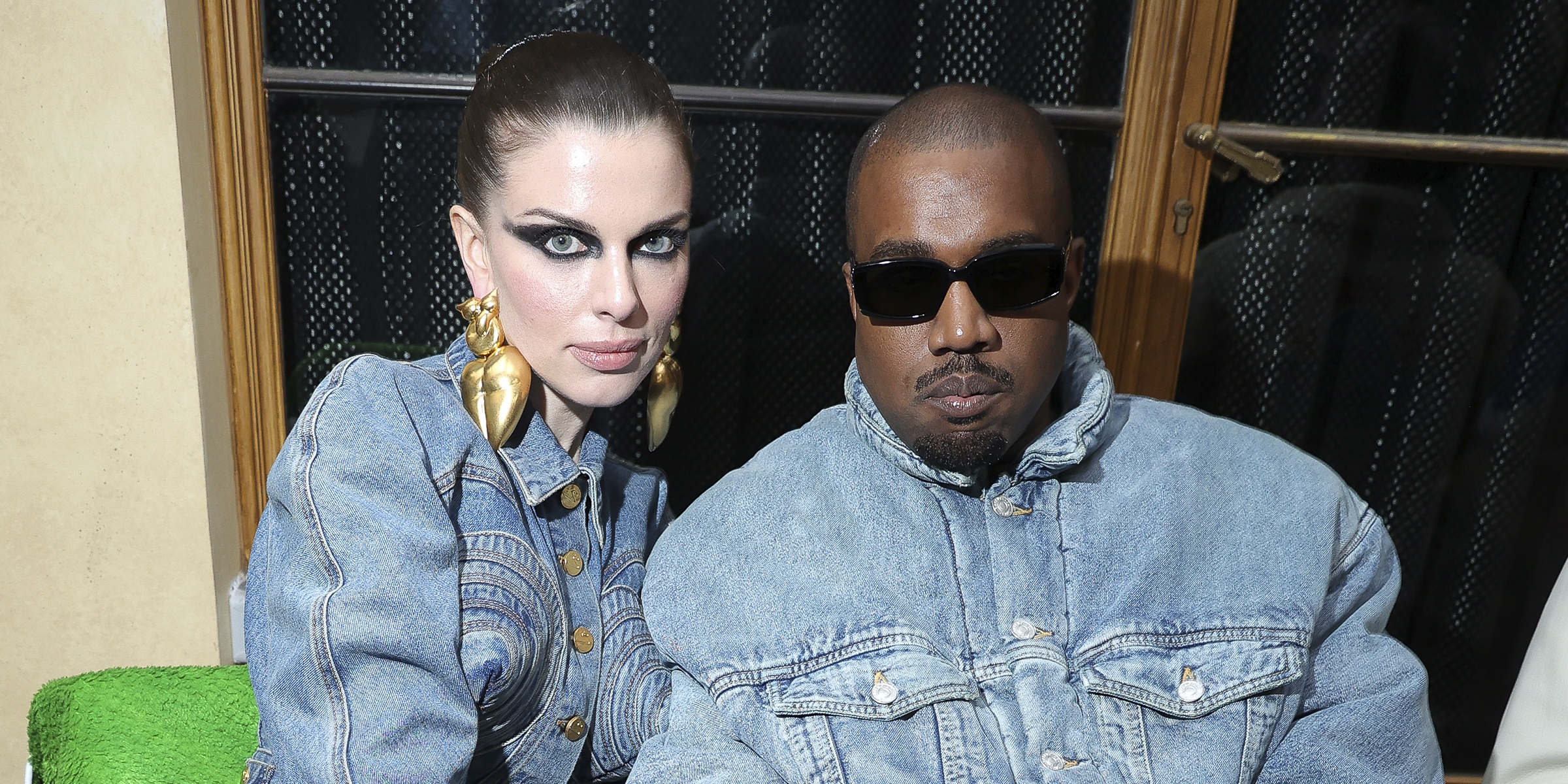 Julia Fox and Kanye West. | Source: Getty Images