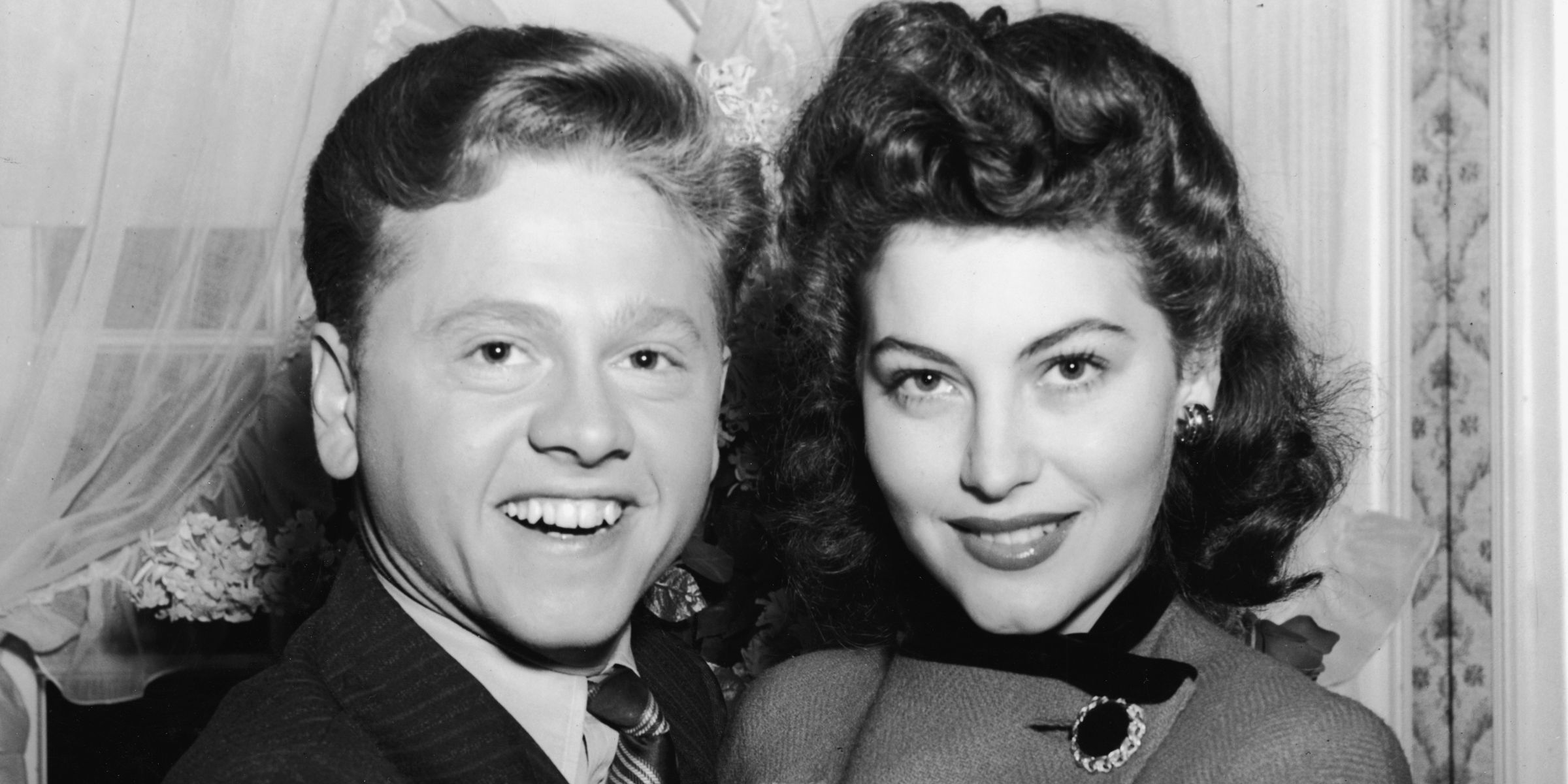 Mickey Rooney and Ava Gardner | Source: Getty Images