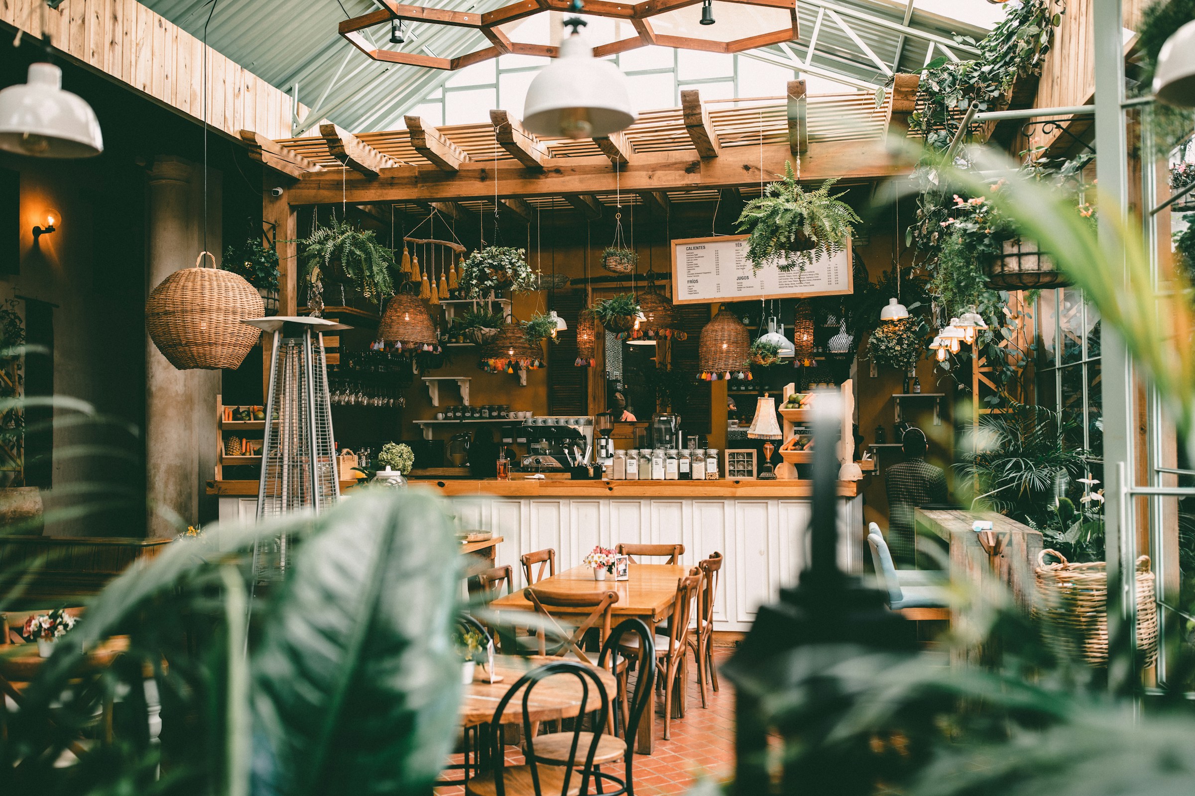 The interior of a coffee shop | Source: Unsplash