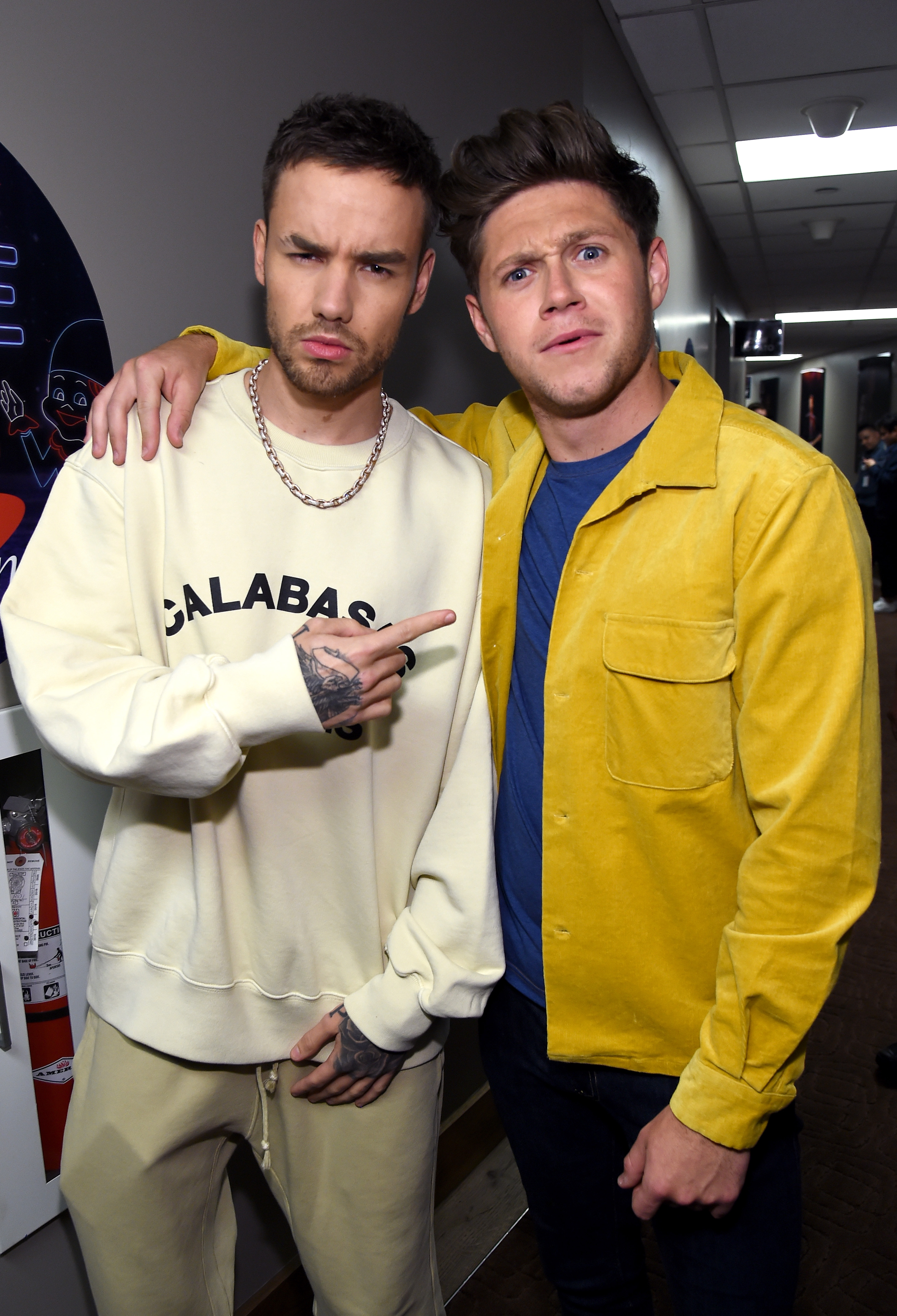 Liam Payne and Niall Horan at 102.7 KIIS FM's Jingle Ball 2017 on December 1, 2017 | Source: Getty Images