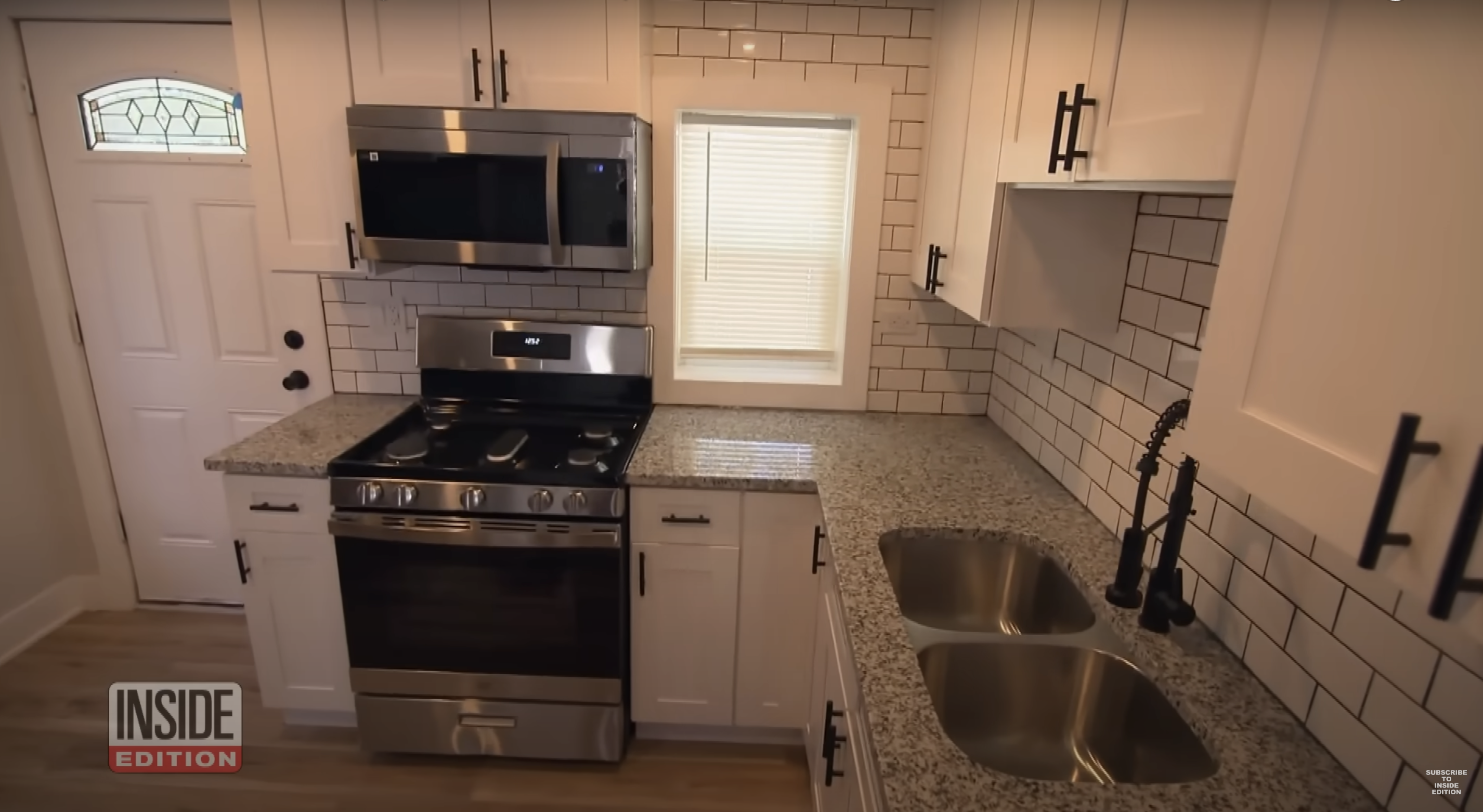 A look inside the renovated kitchen of Pope Leo XIV's childhood home, as seen in a video dated May 10, 2025 | Source: YouTube/InsideEdition