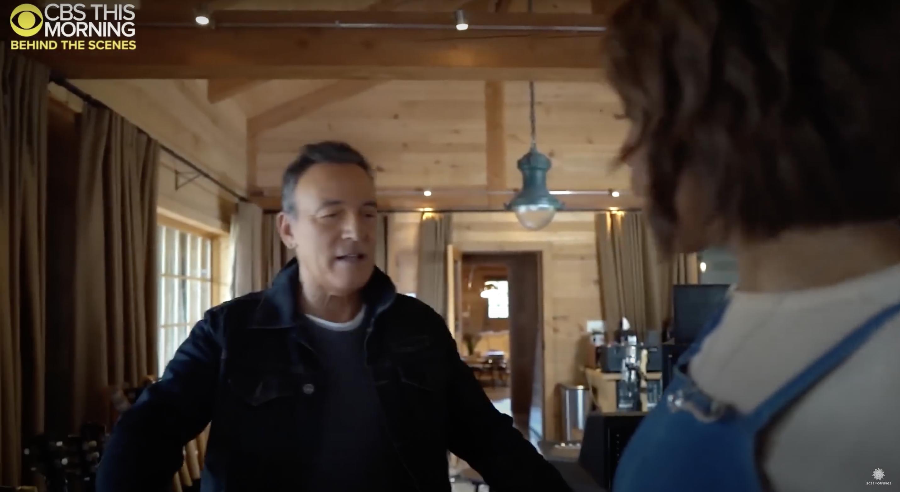 Bruce Springsteen showing his farm to "CBS This Morning" co-host Gayle King, dated October 25, 2019 | YouTube/@CBSMornings