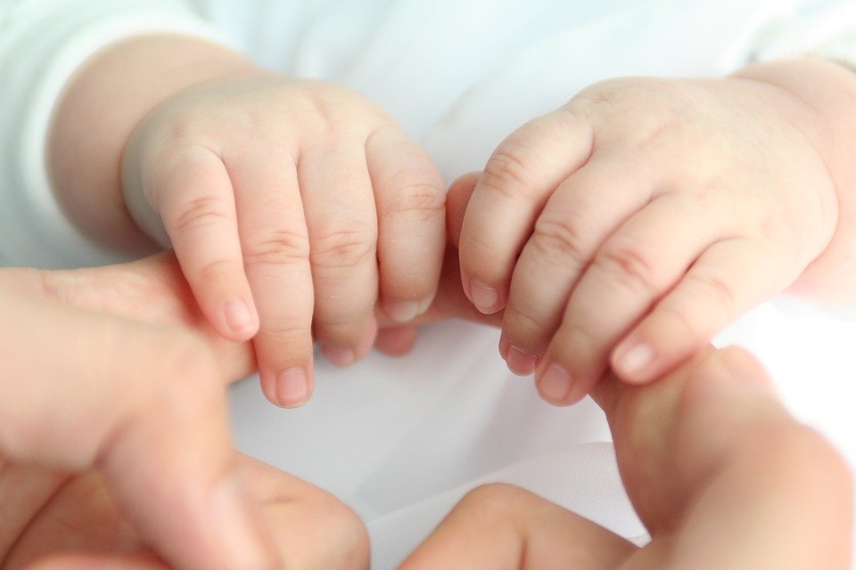 Manos de bebé. | Foto: Pixabay