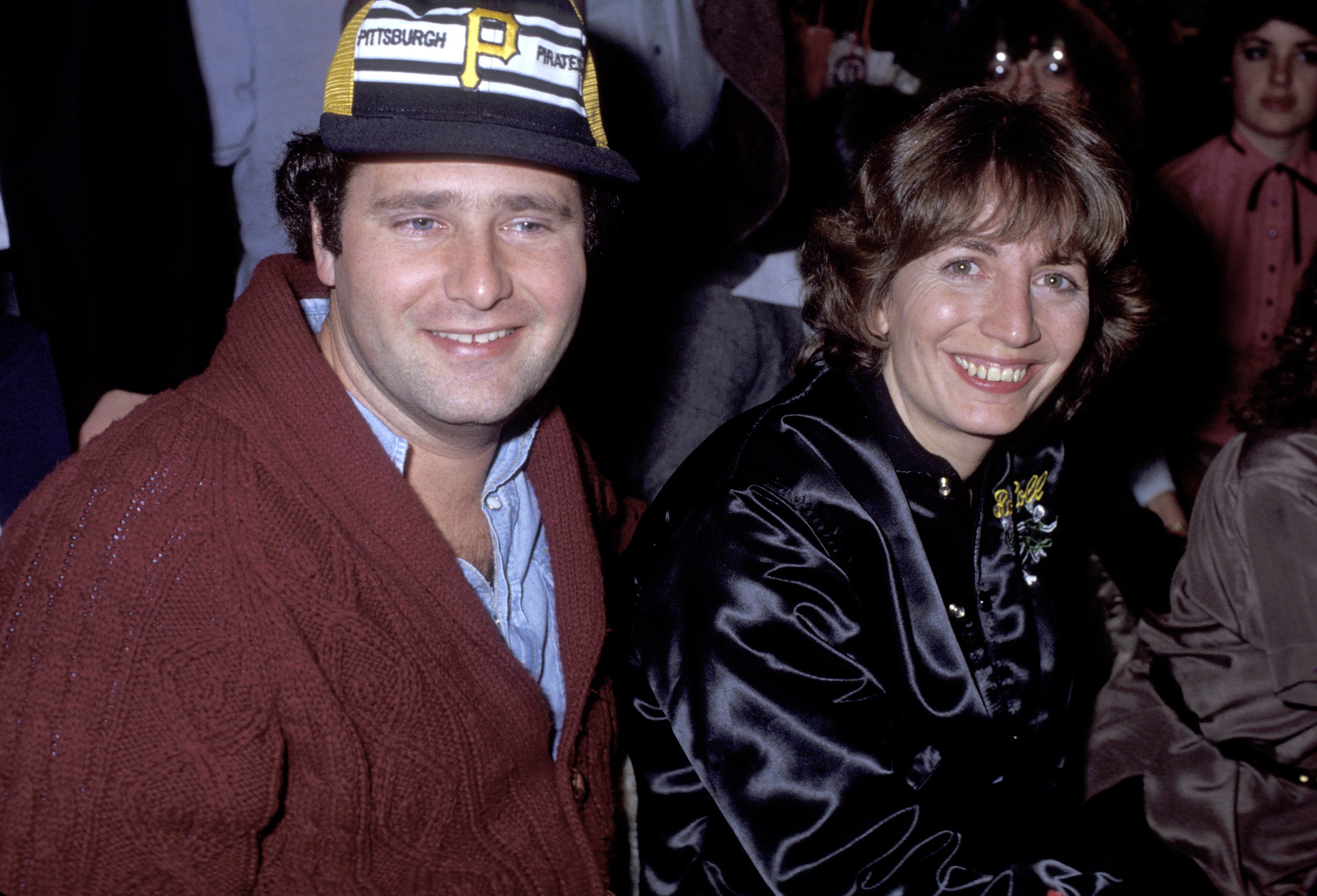 Rob Reiner and Penny Marshall at the Sqwiggy & Lenny Opening on January 29, 1979 | Source: Getty Images