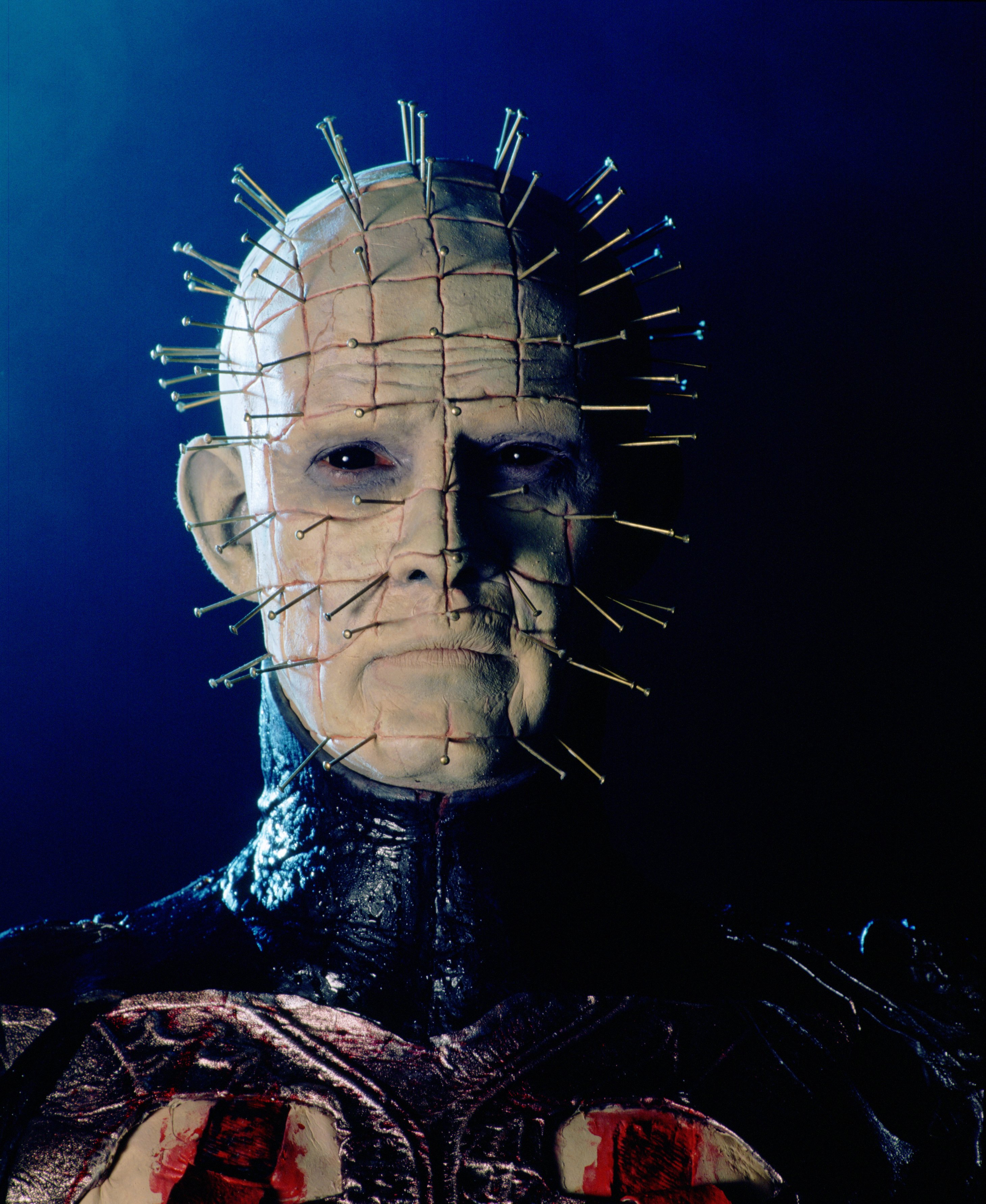 Doug Bradley as his character Pinhead in "Hellraiser" in 1987. | Photo: Getty Images