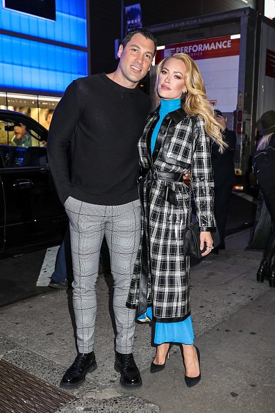 Maksim Chmerkovskiy and Peta Murgatroyd at 'Good Morning America' on March 10, 2020 in New York City. | Photo: Getty Images
