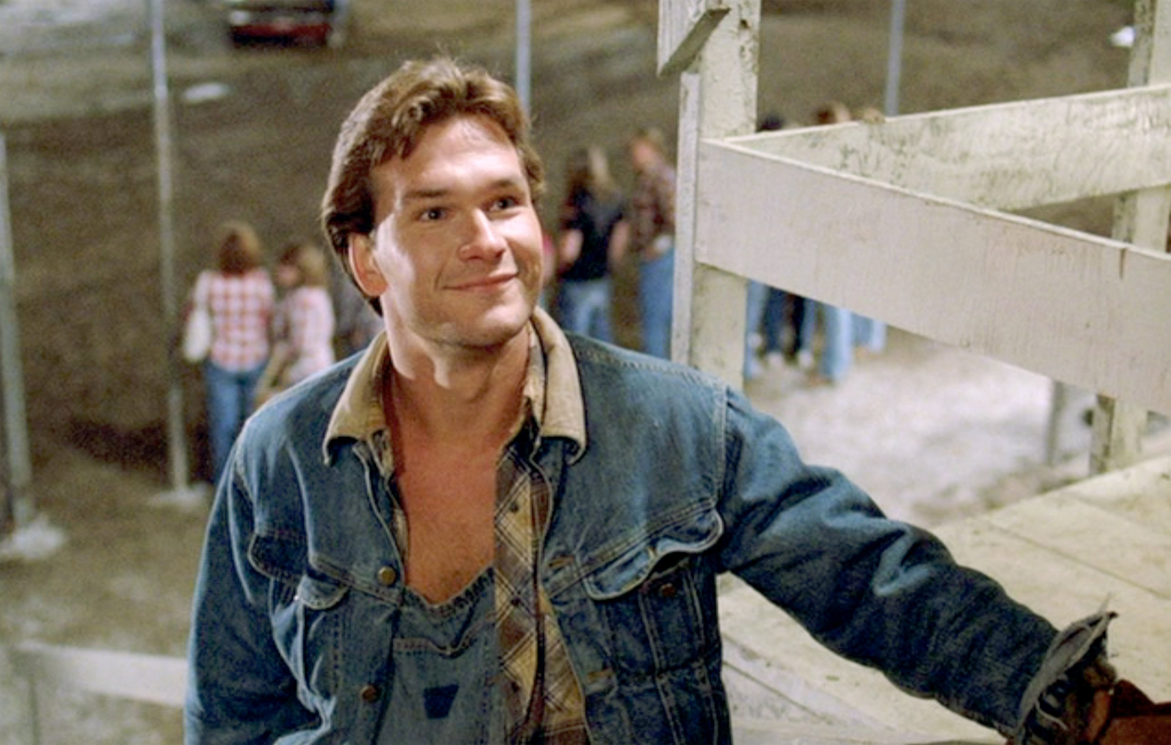 Patrick Swayze on the set of "Grandview, U.S.A." on August 3, 1984, in Pontiac | Source: Getty Images