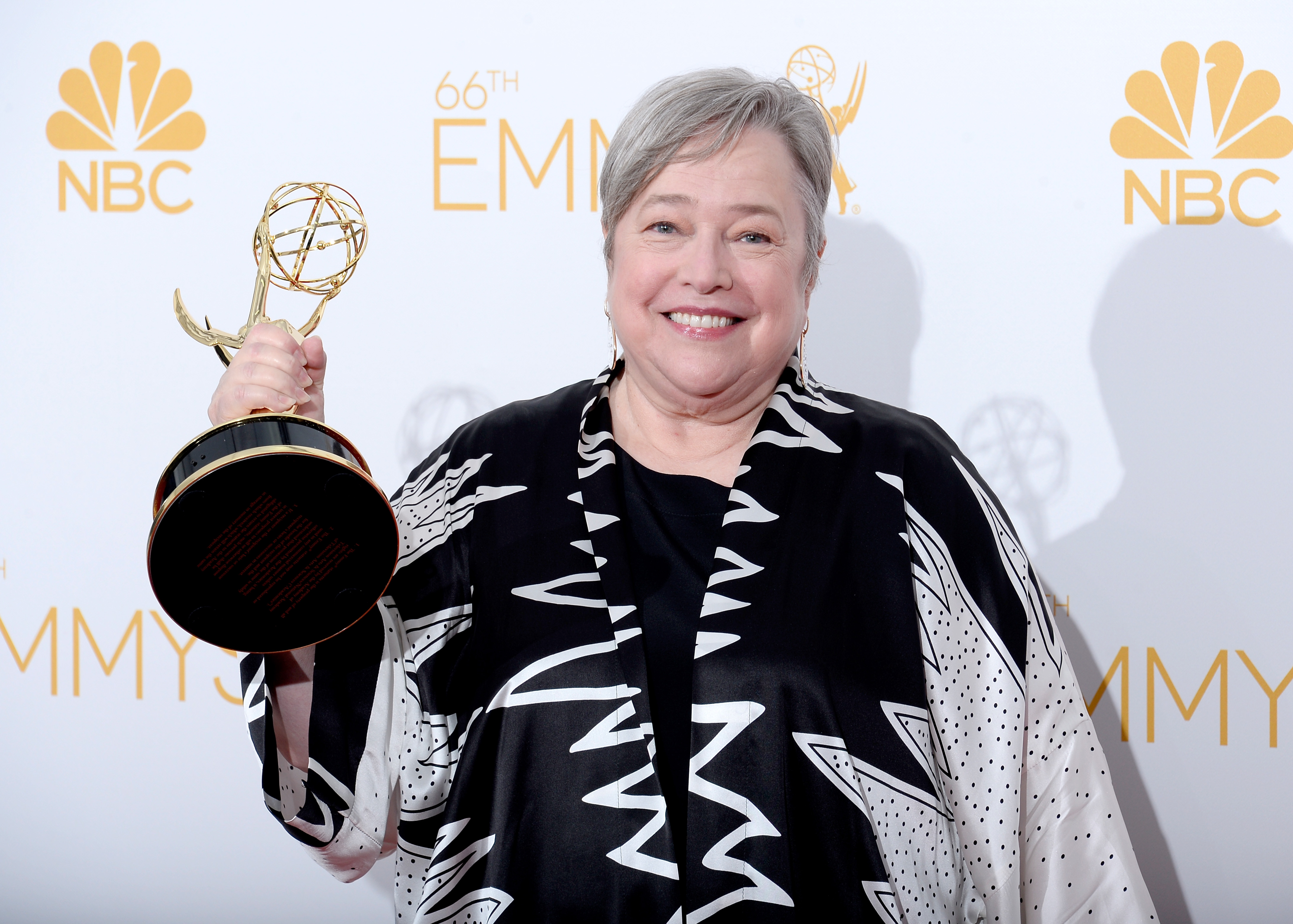Kathy Bates at the 66th Annual Primetime Emmy Awards on August 25, 2014. | Source: Getty Images | Source: Getty Images