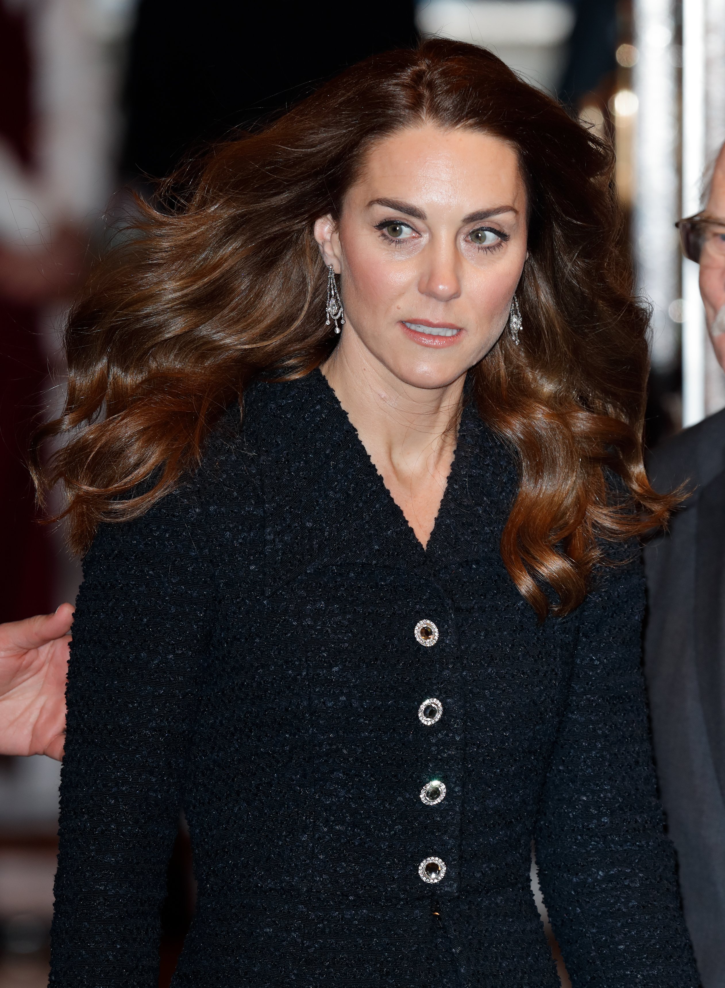 Duchess of Cambridge, Kate Middleton at the Noel Coward Theatre on February 25 2020 | Source: Getty Images