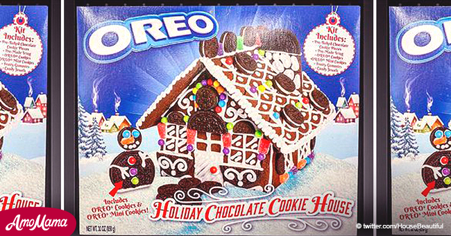 Oreo Has Released a Holiday Chocolate Cookie House Kit