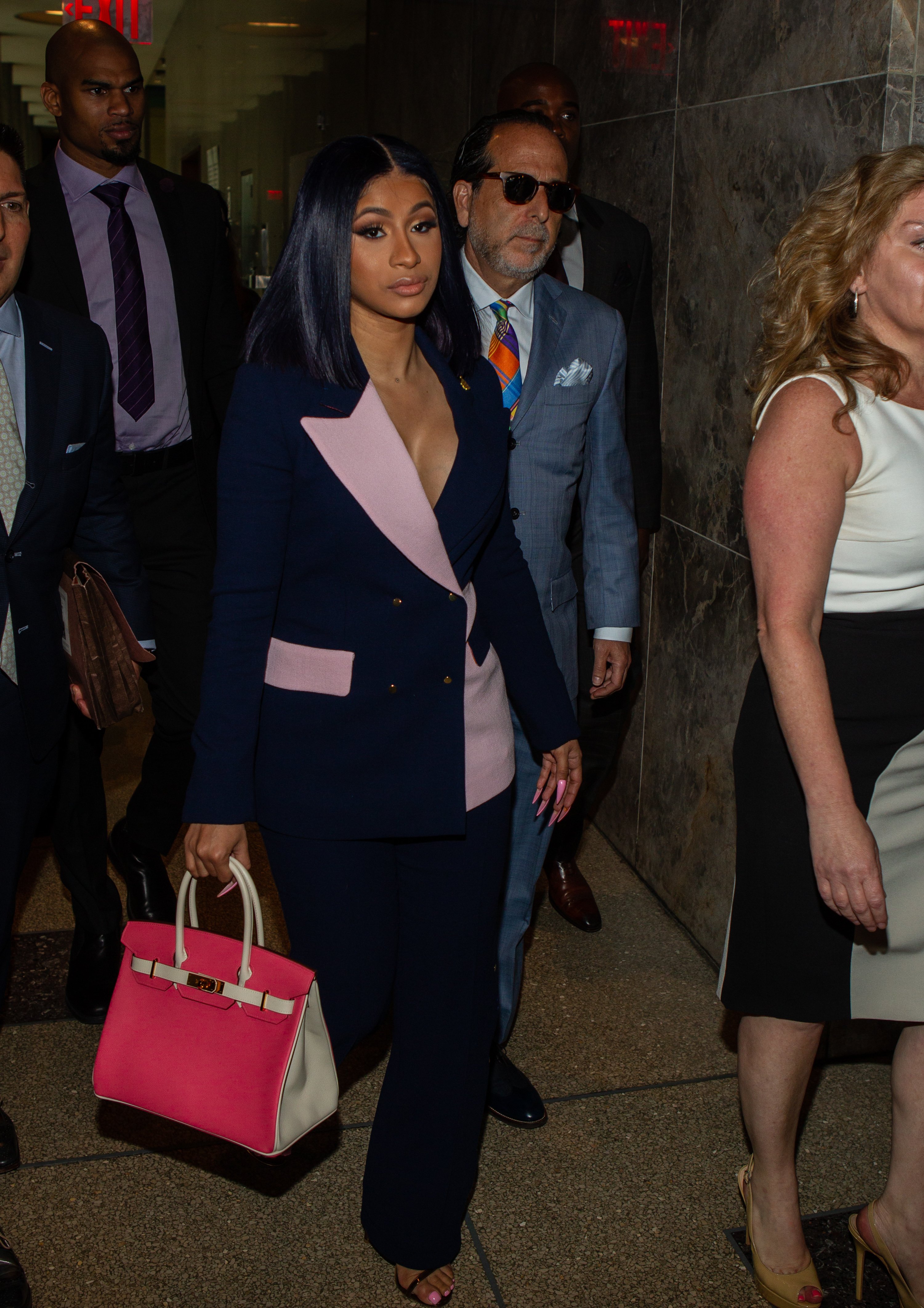 Cardi B leaves Queens County Supreme Court on June 25, 2019 in New York City | Photo: Getty Images