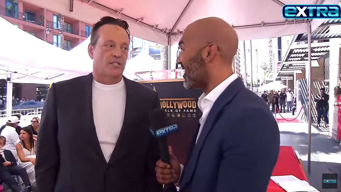 Vince Vaughn shares his feelings about receiving a star on the Hollywood Walk of Fame, posted in August 13, 2024 | Source: YouTube/extratv