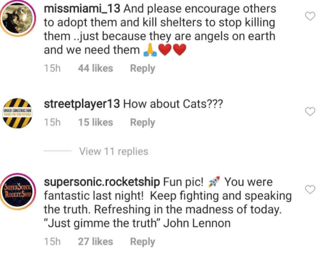  Fans' comments under Chris' post. | Photo: Instagram/Chriscuomo