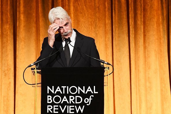 Sam Elliott Accepts the Best Supporting Actor award for A Star Is Born during The National Board of Review Annual Awards Gala on January 8, 2019 in New York City.| Photo: Getty Images.