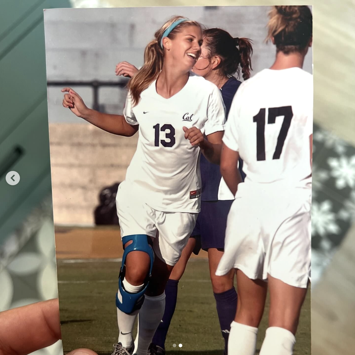 A young Alex Morgan on the field, as seen in a photo shared on September 6, 2024 | Source: Instagram/servacarrasco