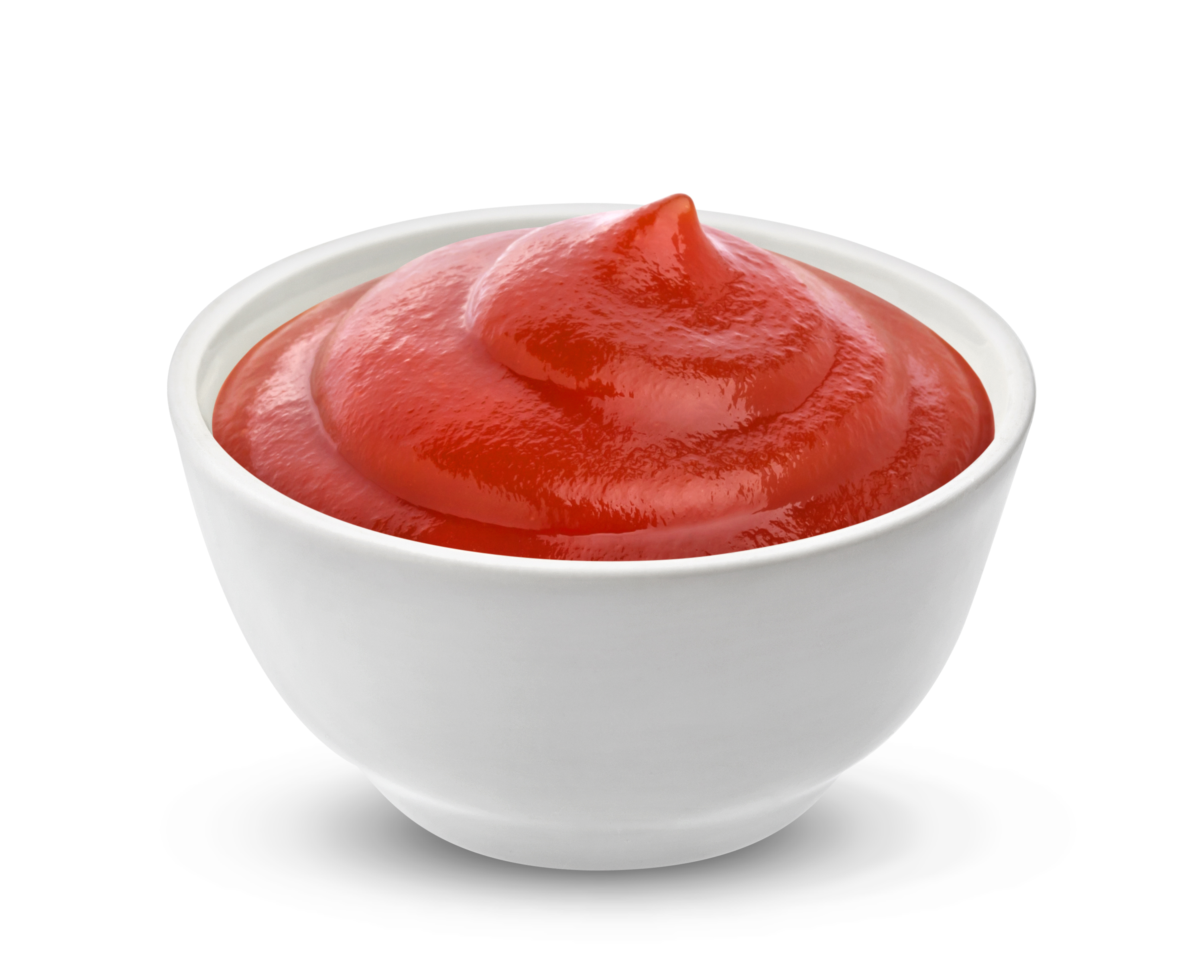 A white bowl filled with ketchup | Source: Shutterstock
