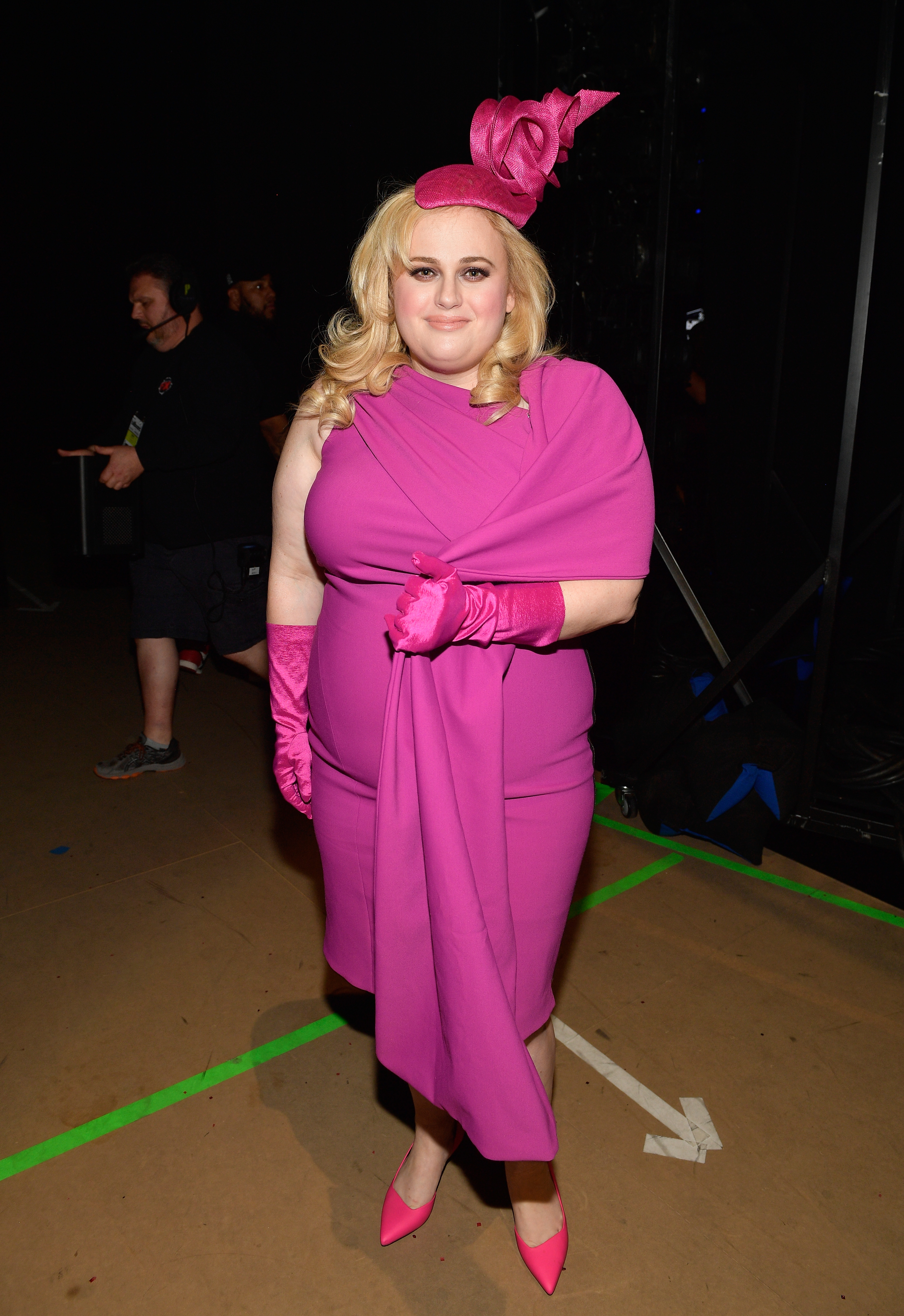 Rebel Wilson backstage at the Billboard Music Awards on May 20, 2018 in Las Vegas, Nevada | Source: Getty Images