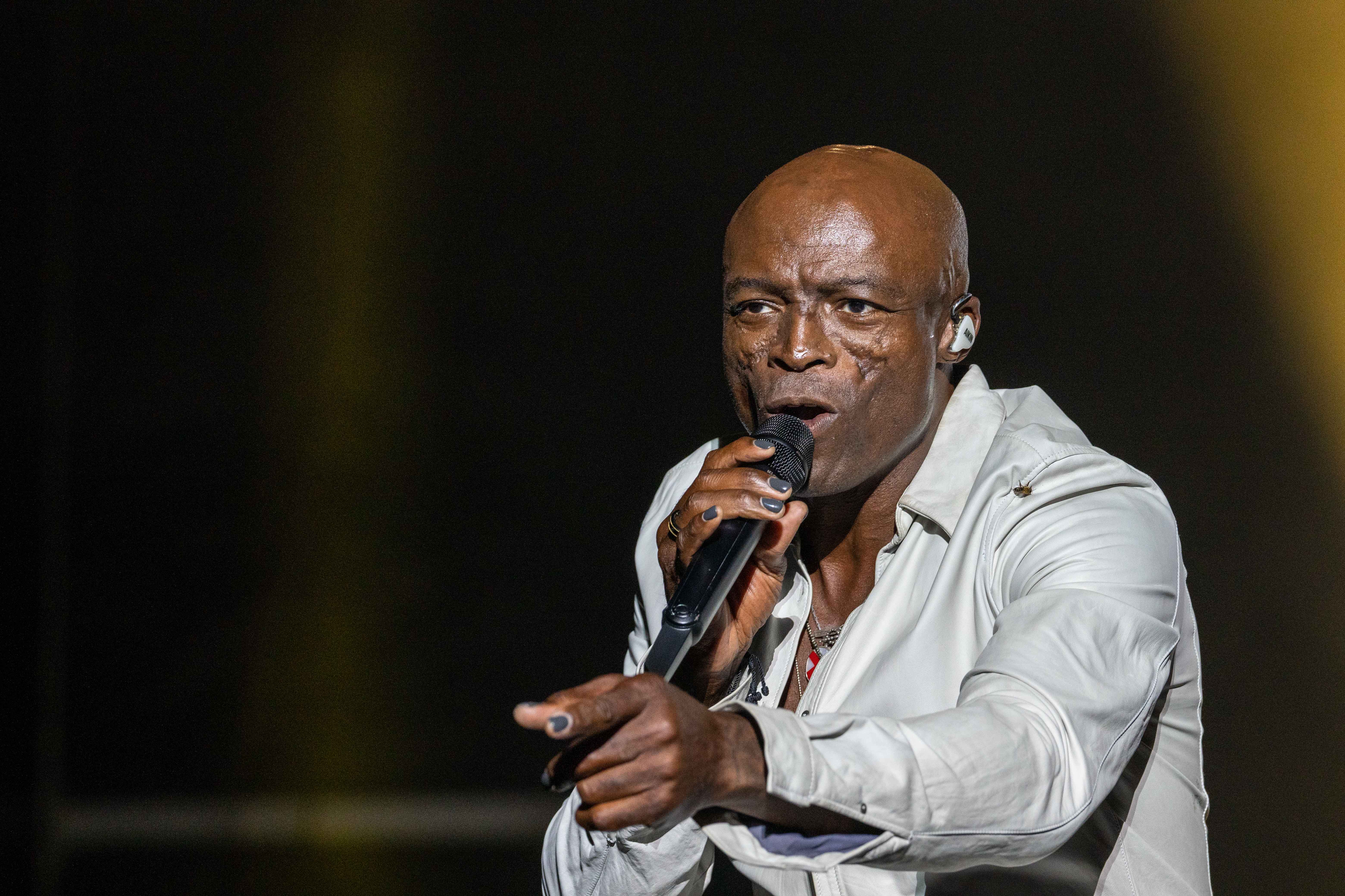 Seal performing during Starlite Occident 2023 on July 7, in Malaga, Spain. | Source: Getty Images