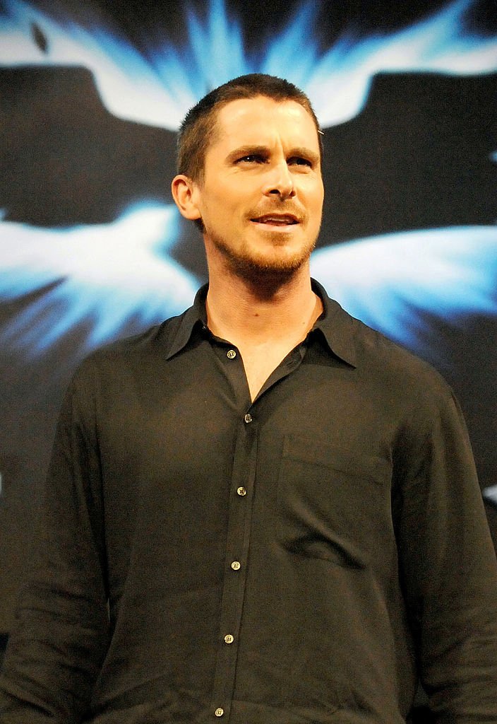 Actor Christian Bale attends "The Dark Knight" press conference at the Grand Hyatt Tokyo on July 29, 2008 in Tokyo, Japan. The film will open on August 9 in Japan. | Source: Getty Images