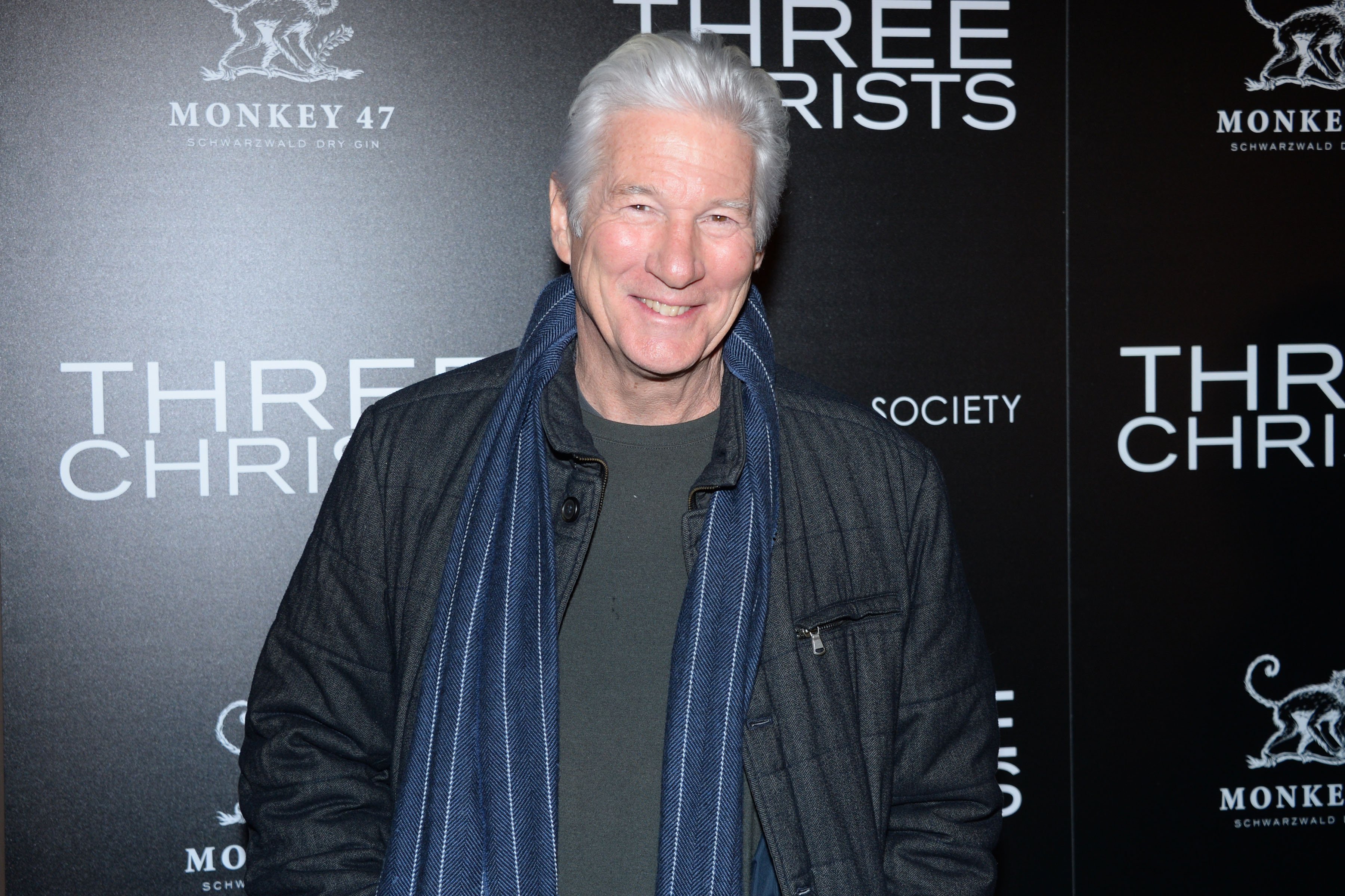 Richard Gere at IFC Films With The Cinema Society And Monkey 47 Host A Special Screening Of "Three Christs" at Regal Essex Crossing on January 9, 2020 in New York City | Source: Getty Images
