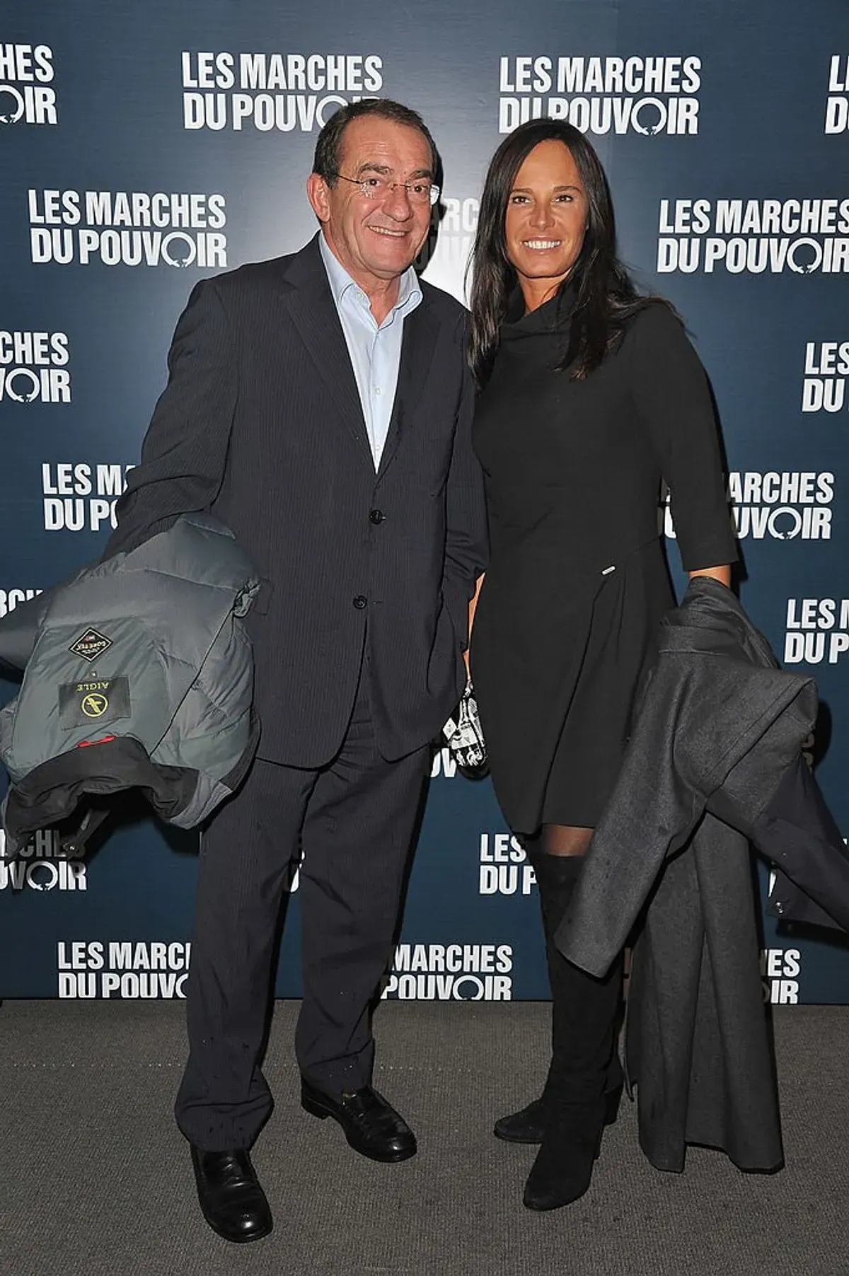 Nathalie Marquay et Jean-Pierre Pernaut. | Photo : Getty Images
