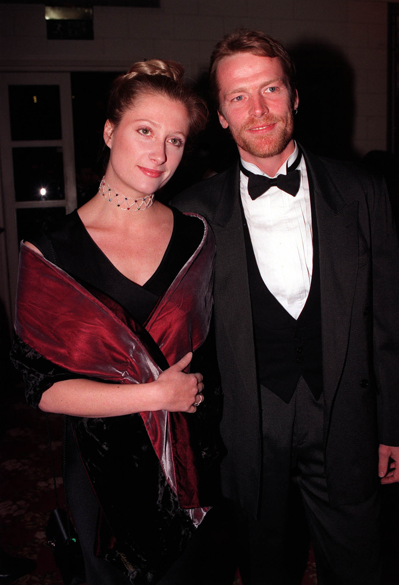Iain Glenn and Susannah Harker at the 1997 Laurence Olivier Awards. | Source: Getty Images