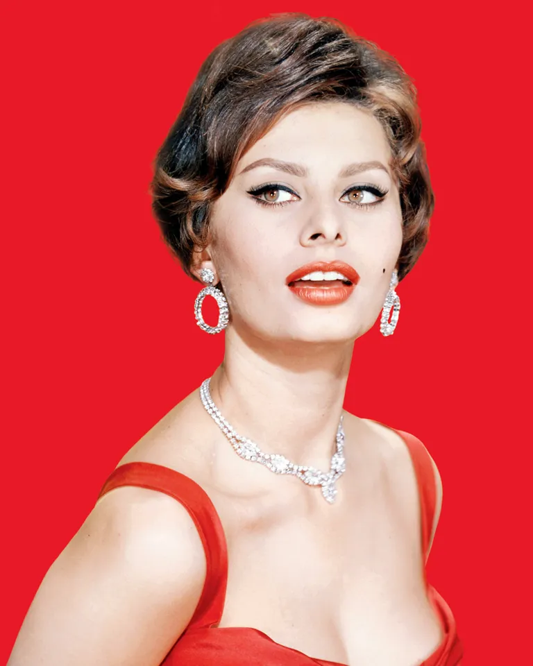 Actriz italiana Sophia Loren, 1960. | Foto: Getty Images
