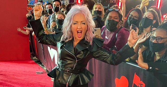Cyndi Lauper at the MTV Video Music Awards on September 12, 2021, at Barclays Center in Brooklyn, New York | Photo: Instagram/cyndilauper