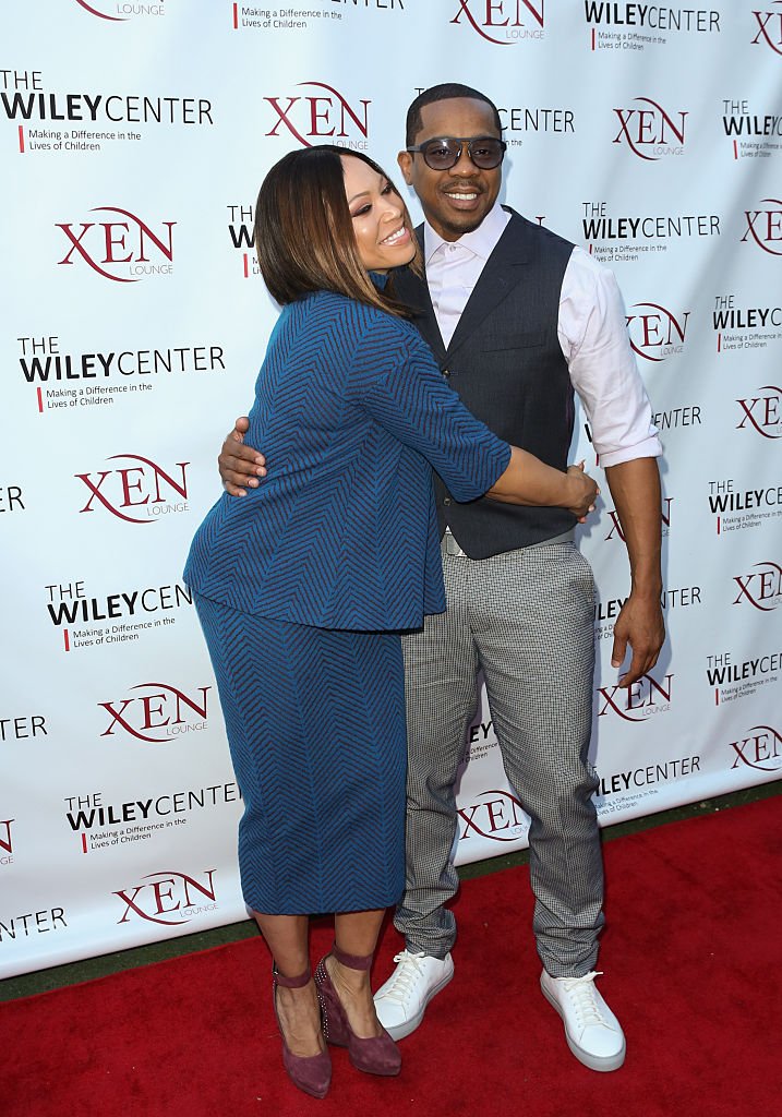  Tisha Campbell and Duane Martin (R) attend the benefit for children with autism at Xen Lounge in April 2016 | Photo: Getty Images