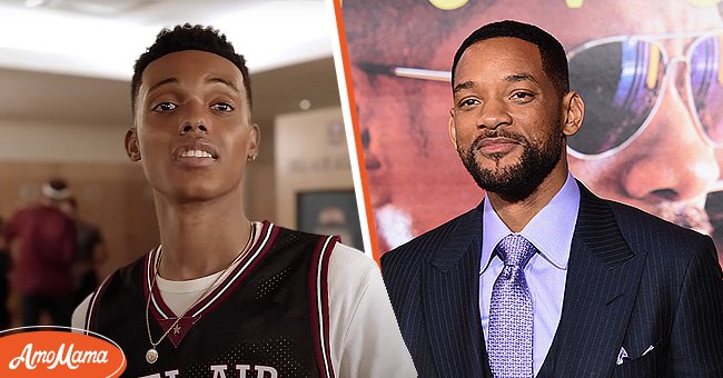 Left: Jabari Banks will play Will in the "The Fresh Prince of Bel-Air" reboot | Photo: Getty Images Right: Actor Will Smith played Will on the original show | Photo: Youtube.com/Movie Coverage 