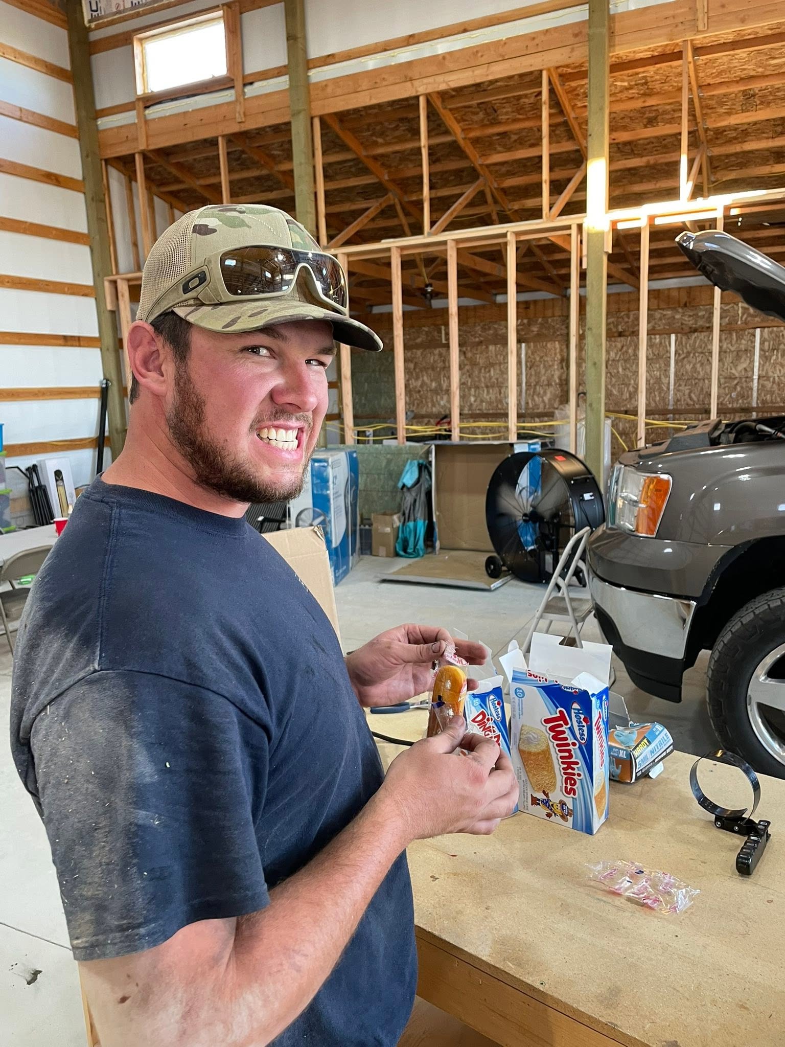 Austin Scott in a photo his father posted about his journey to become an electrician on April 27, 2026. | Source: Facebook/Marcus Scott