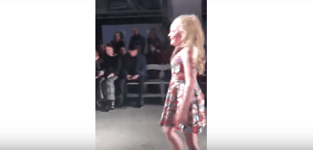 Ser modelo es lo que ella más deseaba en la vida-Imagen tomada de YouTube-Crawley News 24 Ser modelo es lo que ella más deseaba en la vida-Imagen tomada de YouTube-Crawley News 24
