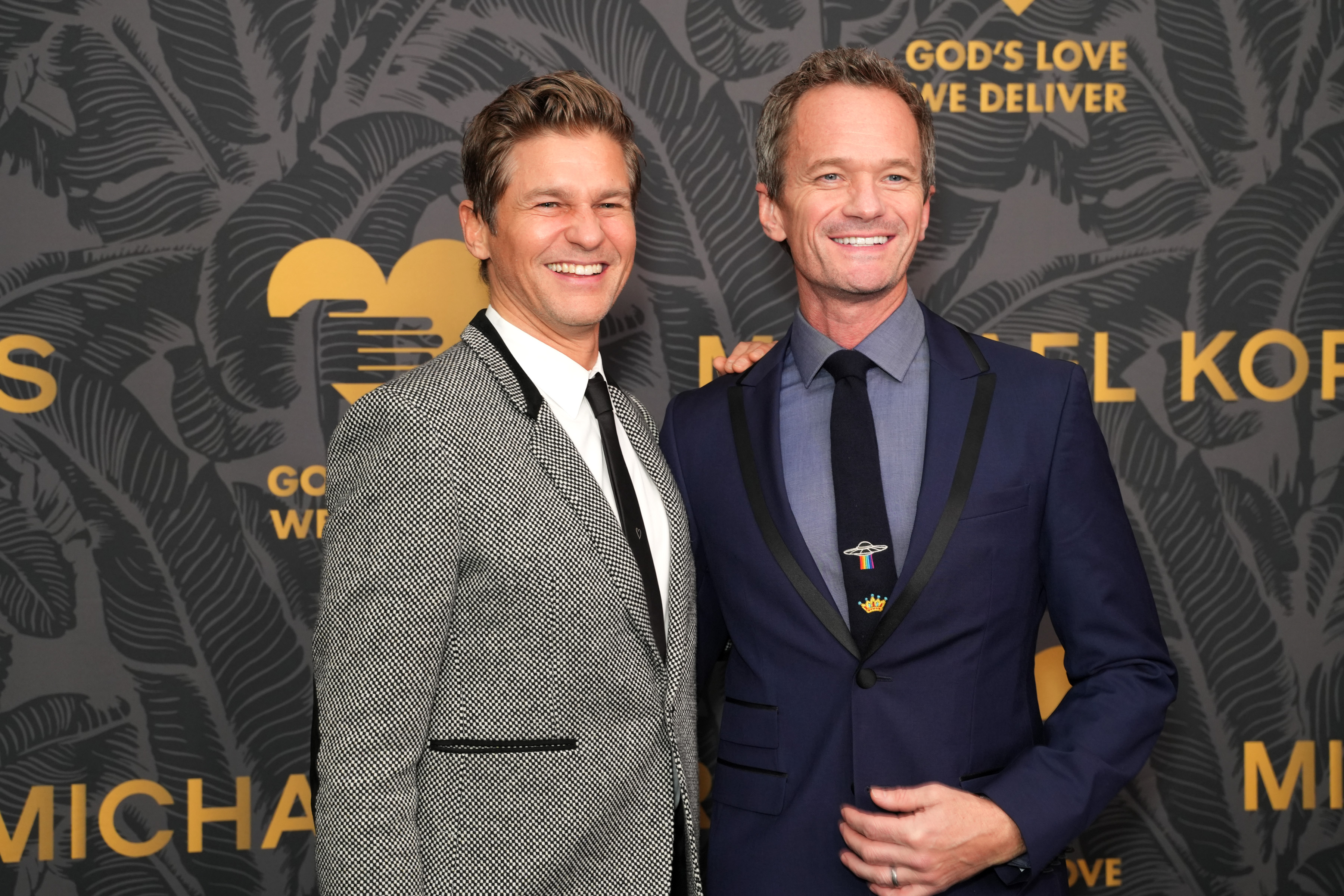 David Burtka and Neil Patrick Harris at the Golden Heart Awards 2023 benefiting God's Love We Deliver at The Glasshouse on October 16 in New York. | Source: Getty Images